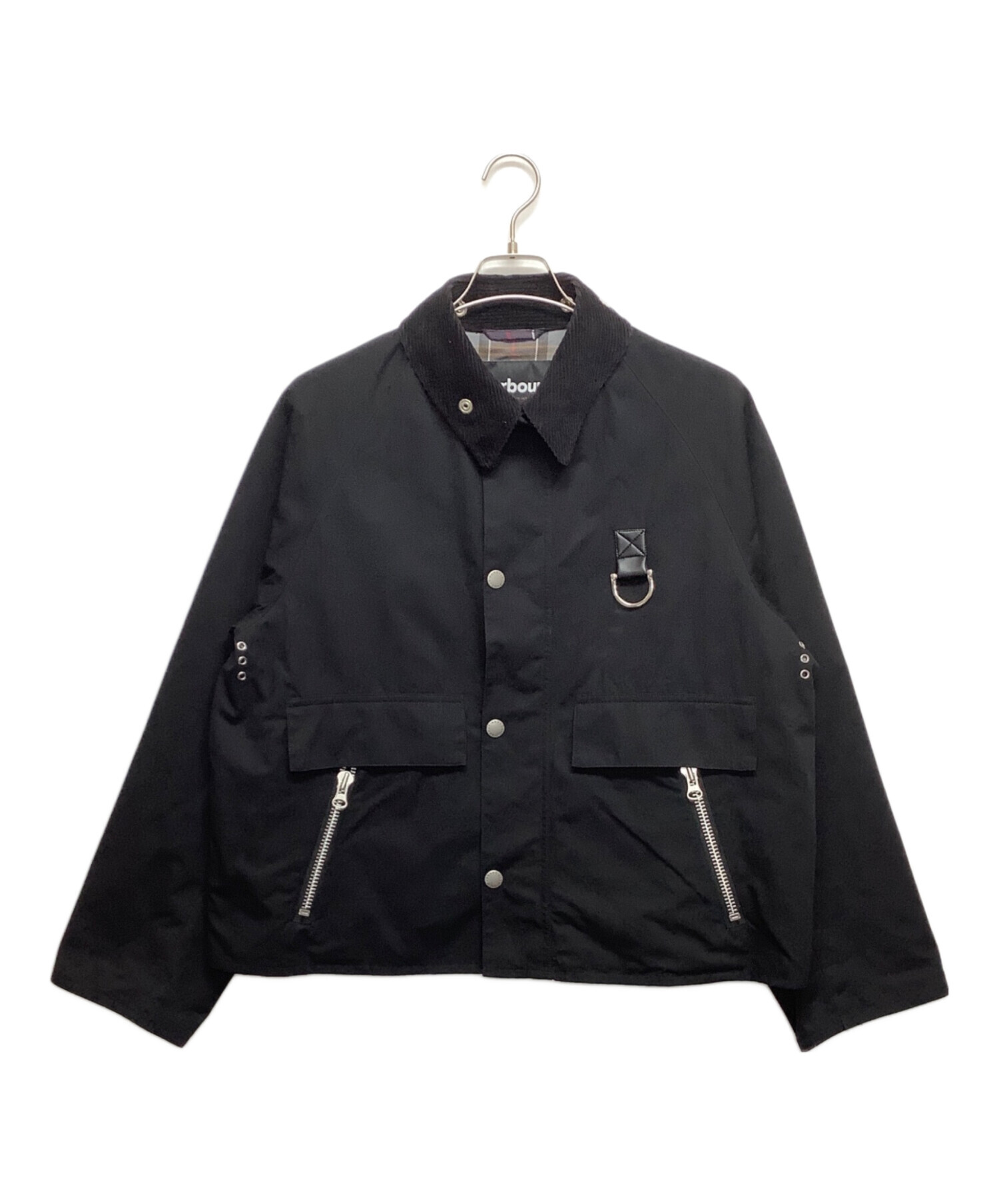 Barbour ブラック ナイロンジャケット 【公式通販】