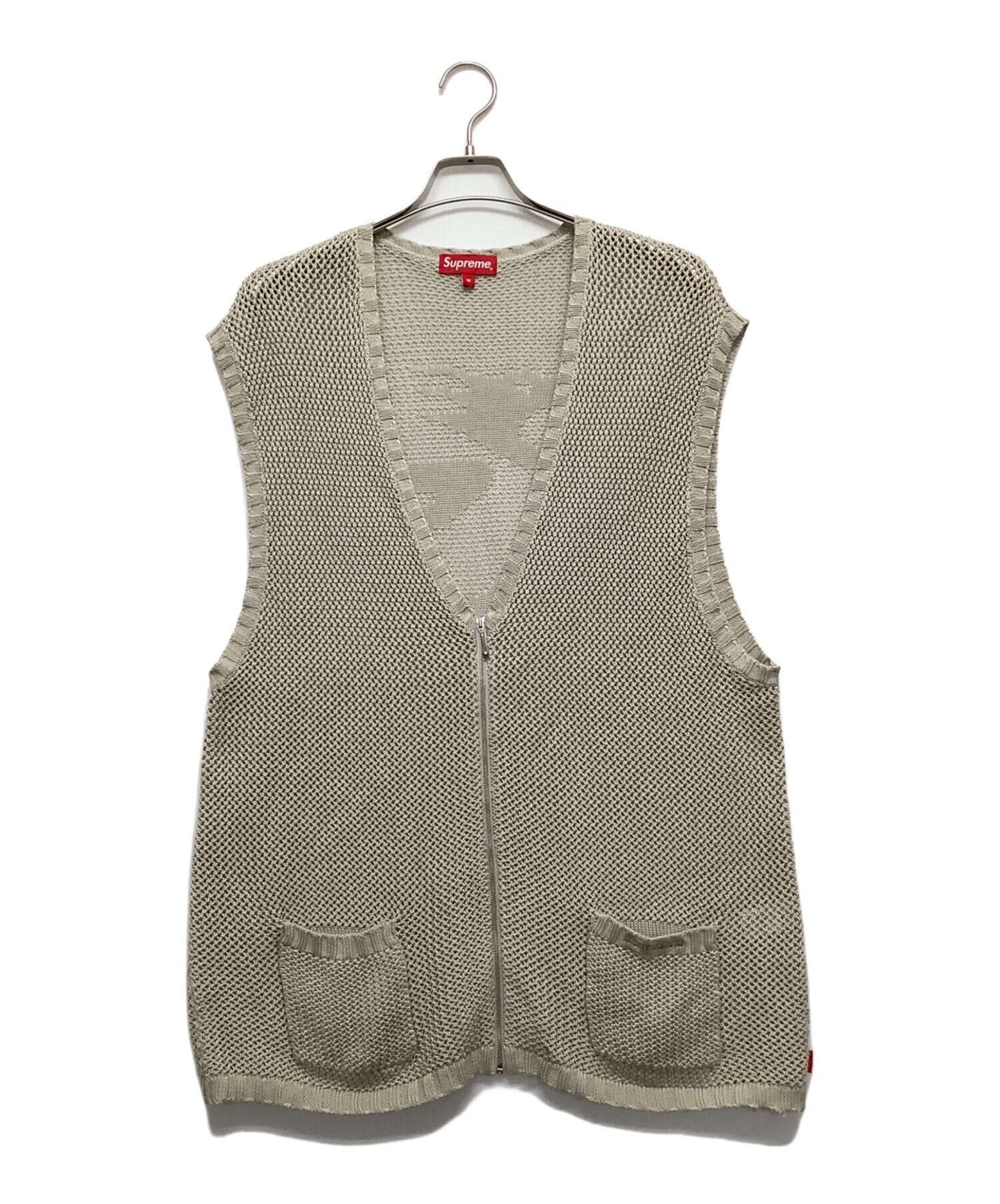 中古・古着通販】SUPREME (シュプリーム) Dragon zip up Sweater Vest 