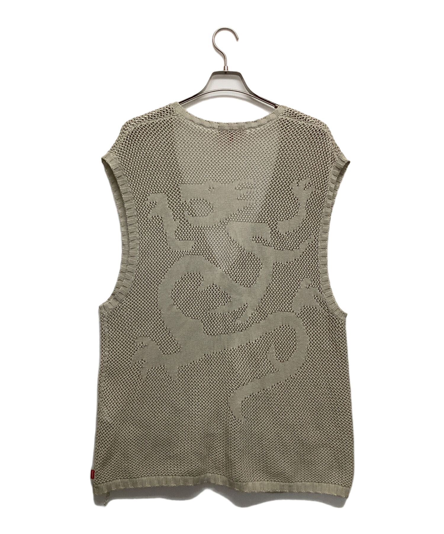 中古・古着通販】SUPREME (シュプリーム) Dragon zip up Sweater Vest 
