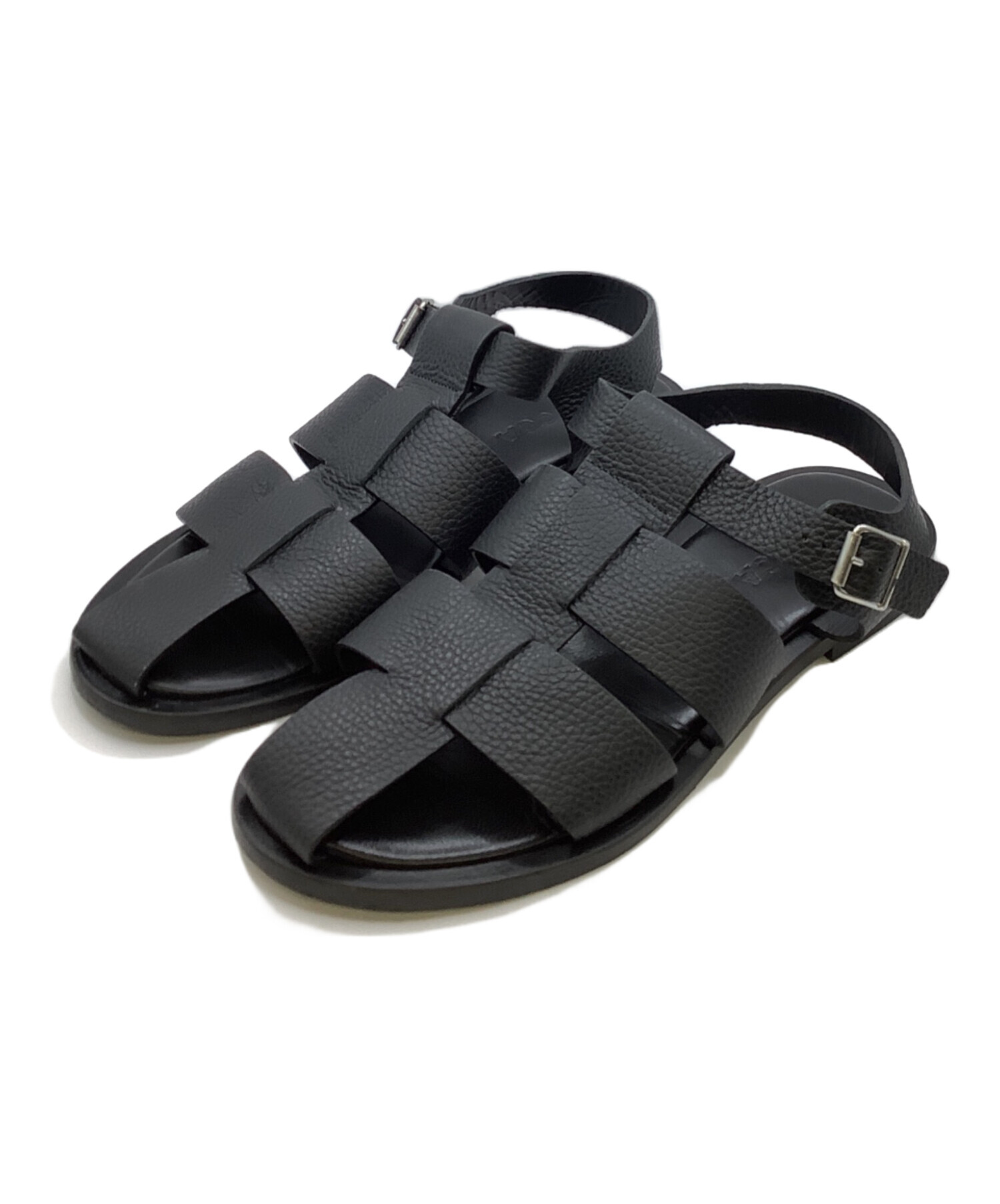 中古・古着通販】L/UCCA (ルッカ) 別注グルカサンダル ブラック サイズ