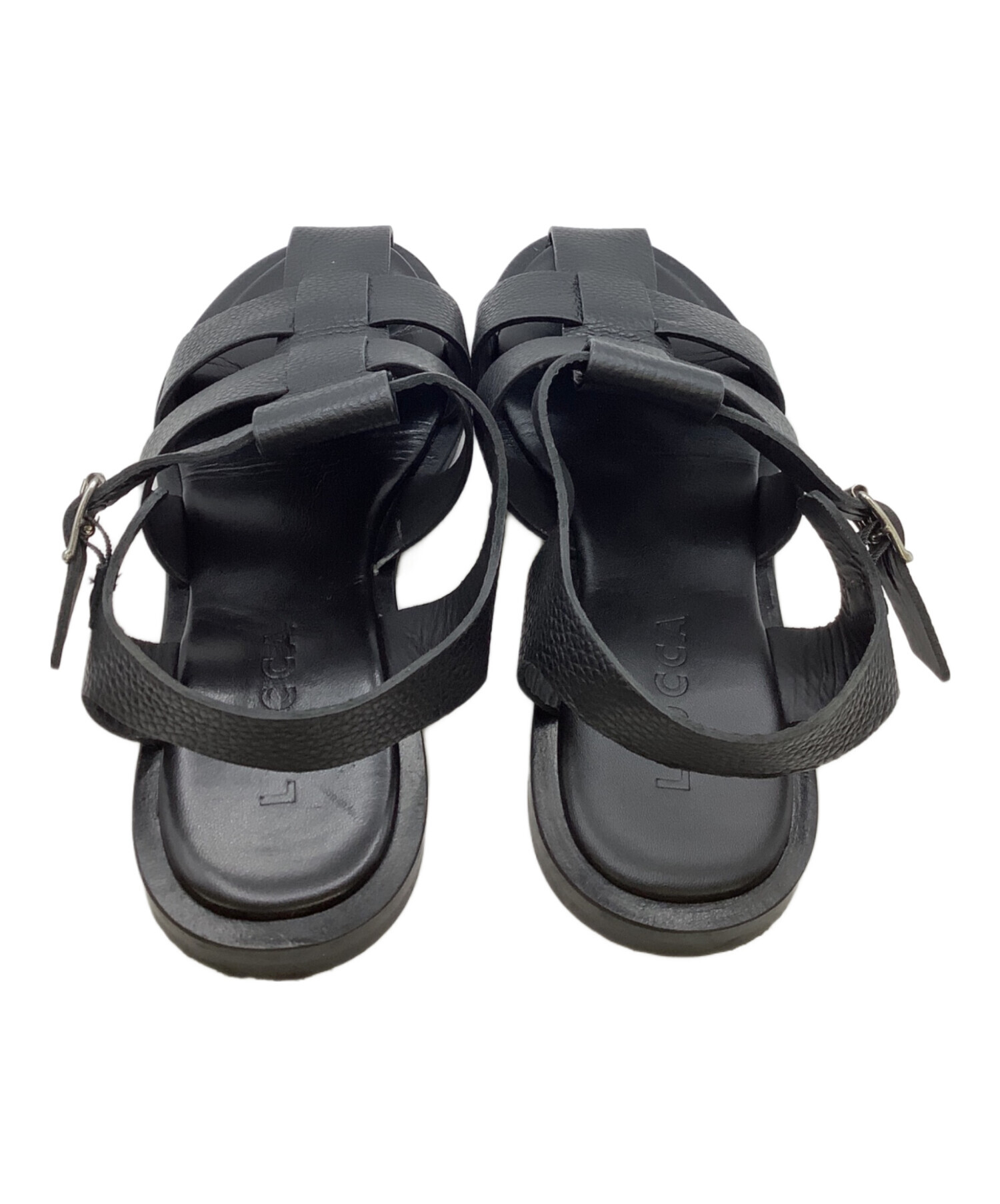 中古・古着通販】L/UCCA (ルッカ) 別注グルカサンダル ブラック サイズ