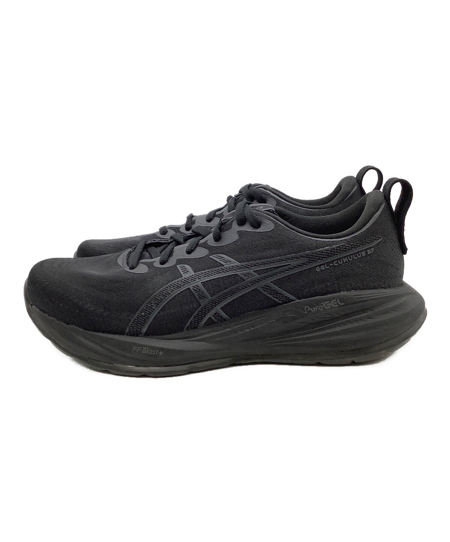 中古・古着通販】asics (アシックス) ローカットスニーカー ブラック