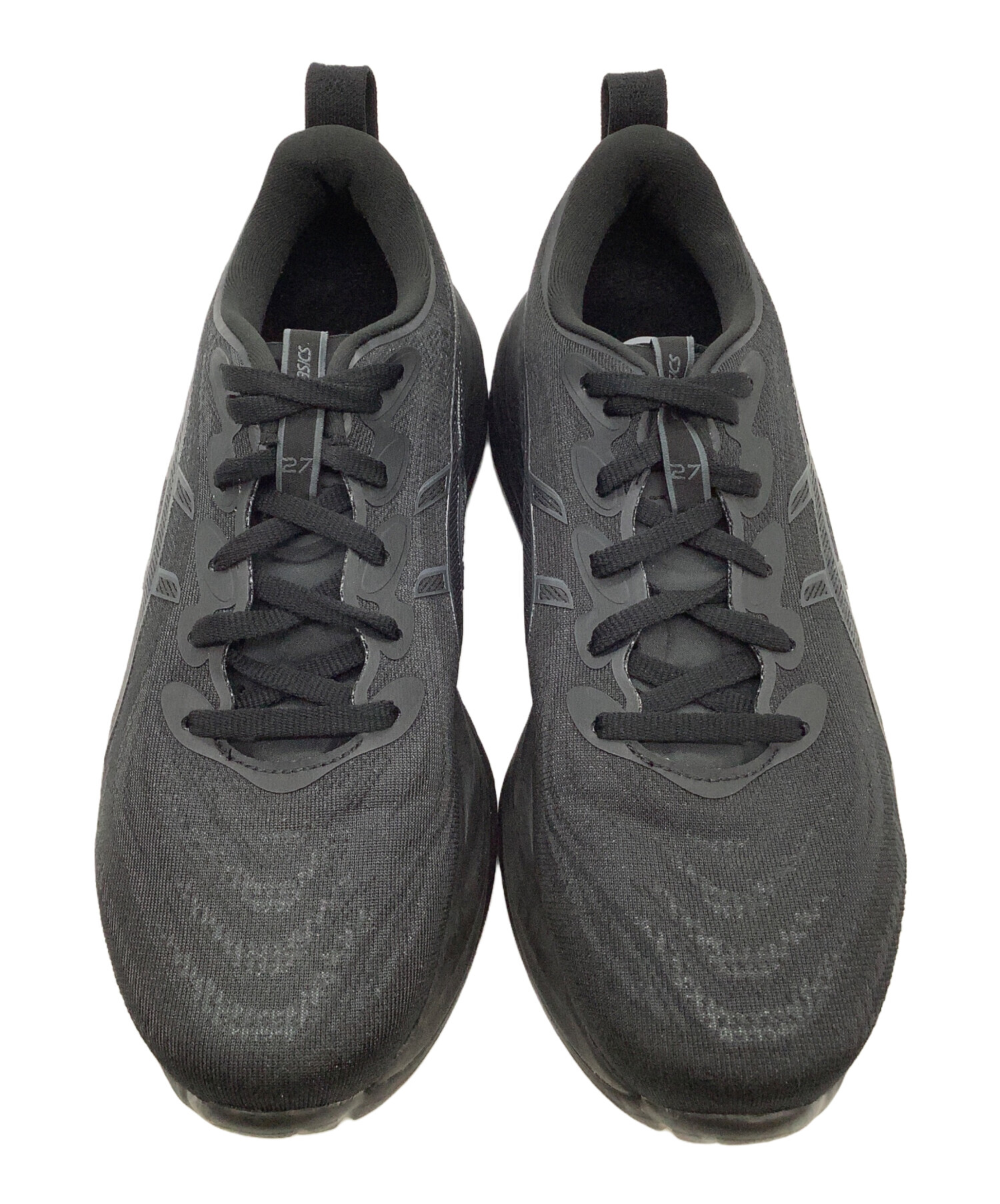 中古・古着通販】asics (アシックス) ローカットスニーカー ブラック