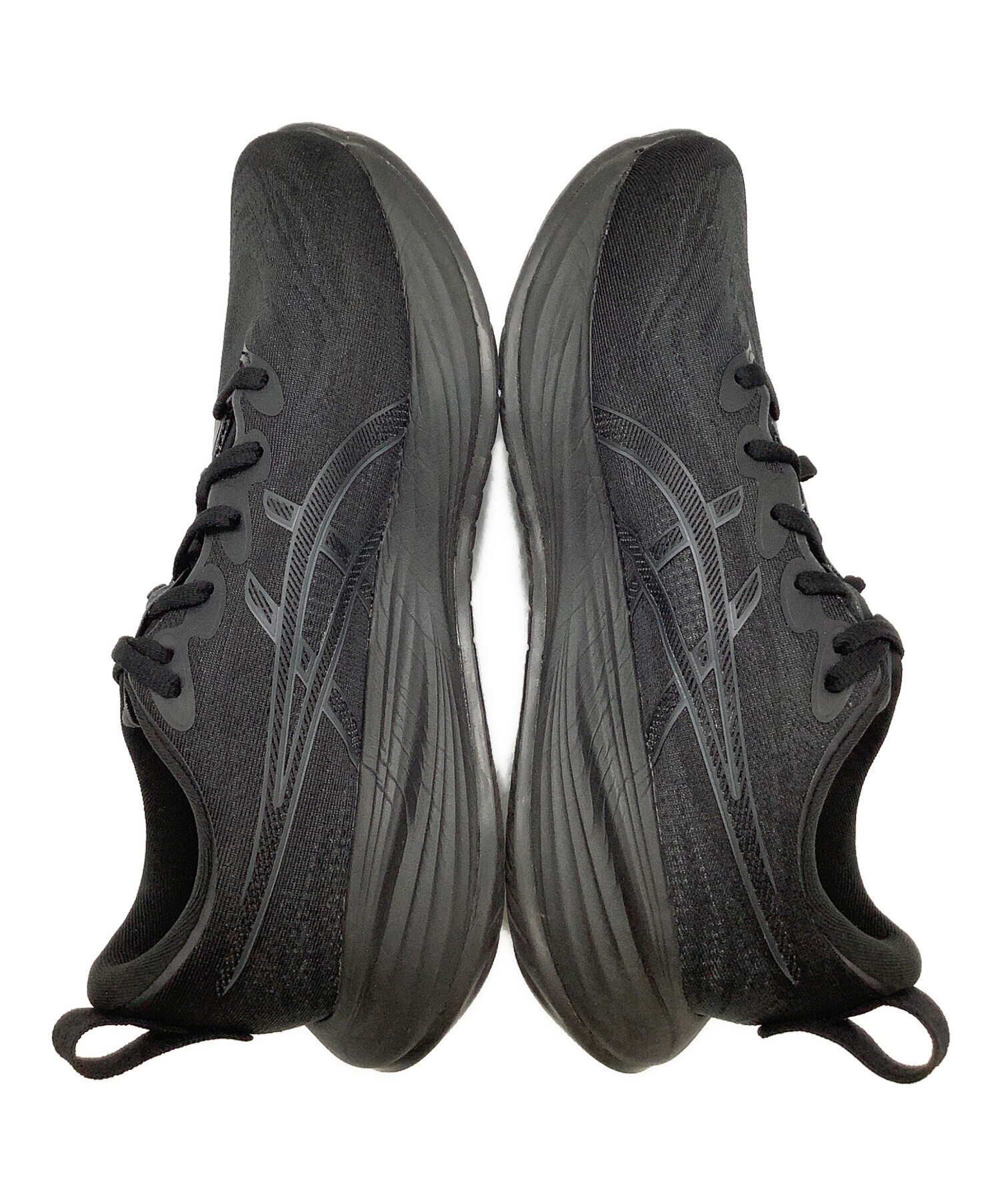 中古・古着通販】asics (アシックス) ローカットスニーカー ブラック