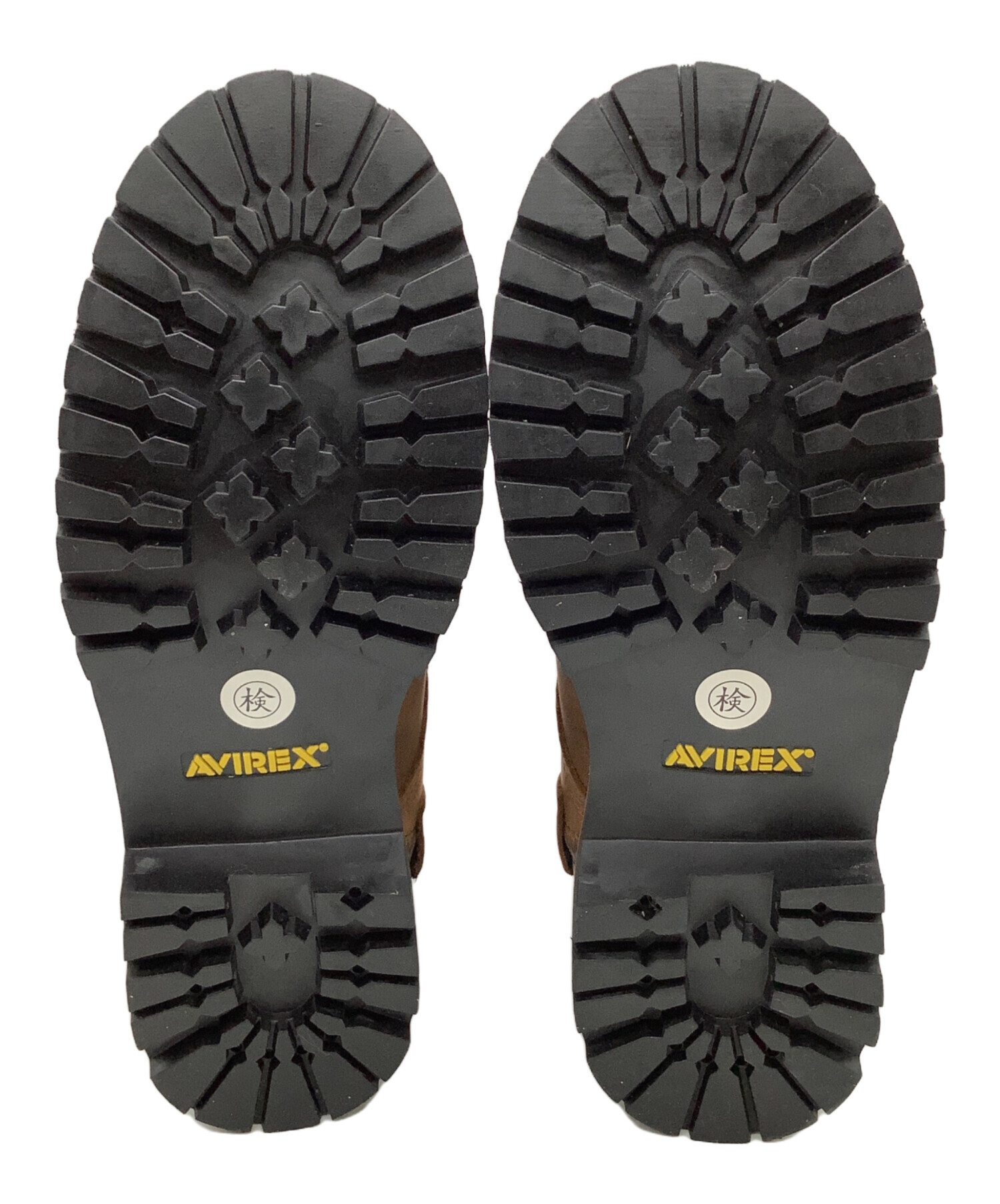 中古・古着通販】AVIREX (アヴィレックス) ライダースブーツ ブラウン 