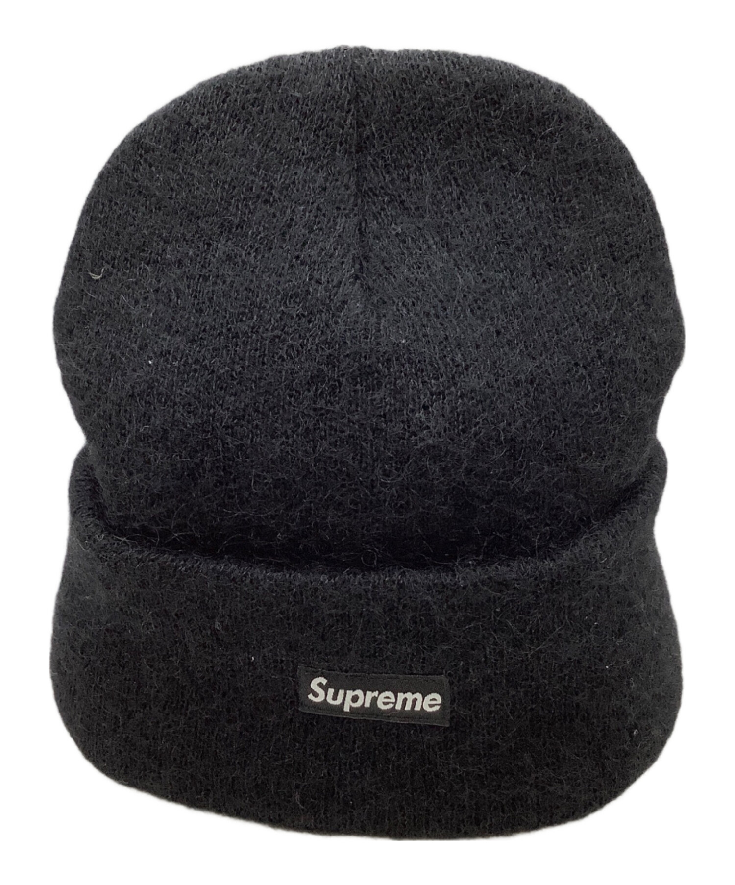 Supreme ブラック ニット帽 Supreme BoxLogo ビーニー ブラック