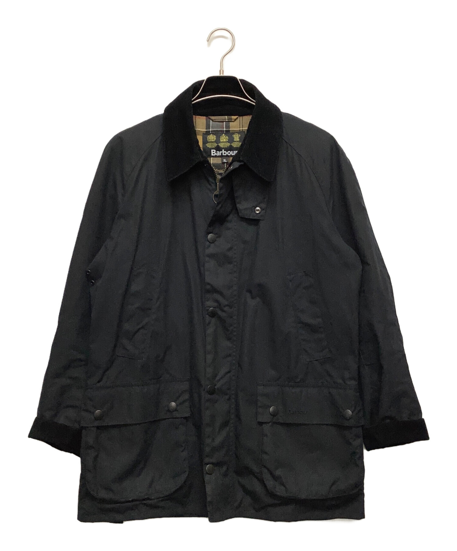中古・古着通販】Barbour (バブアー) ハンティングジャケット ブラック 