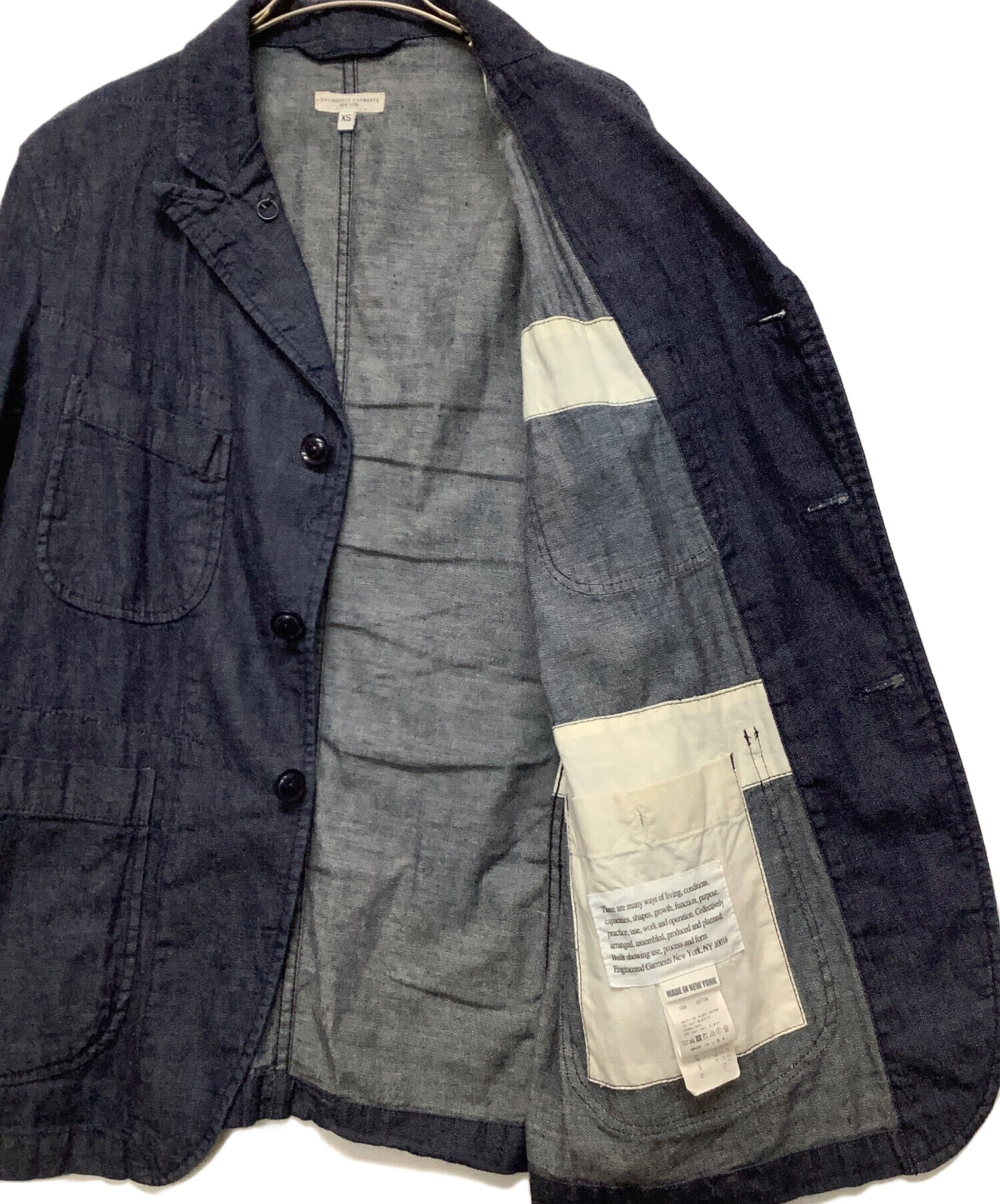 engineered garments ベッドフォード ジャケット 未使用品 中古・古着通販】Engineered Garments (エンジニアードガーメンツ