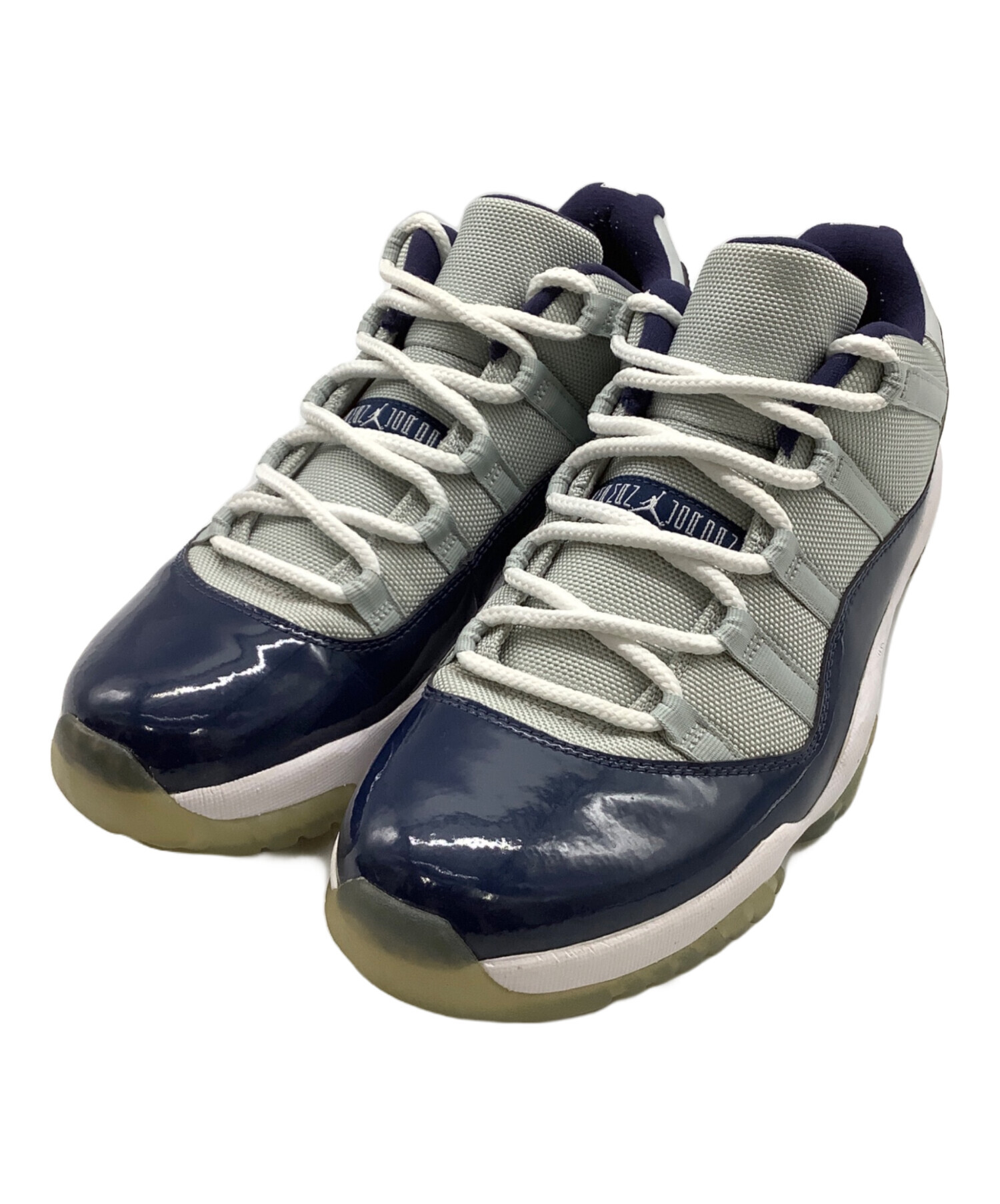 中古・古着通販】NIKE (ナイキ) AIR JORDAN11 グレー×ネイビー サイズ 