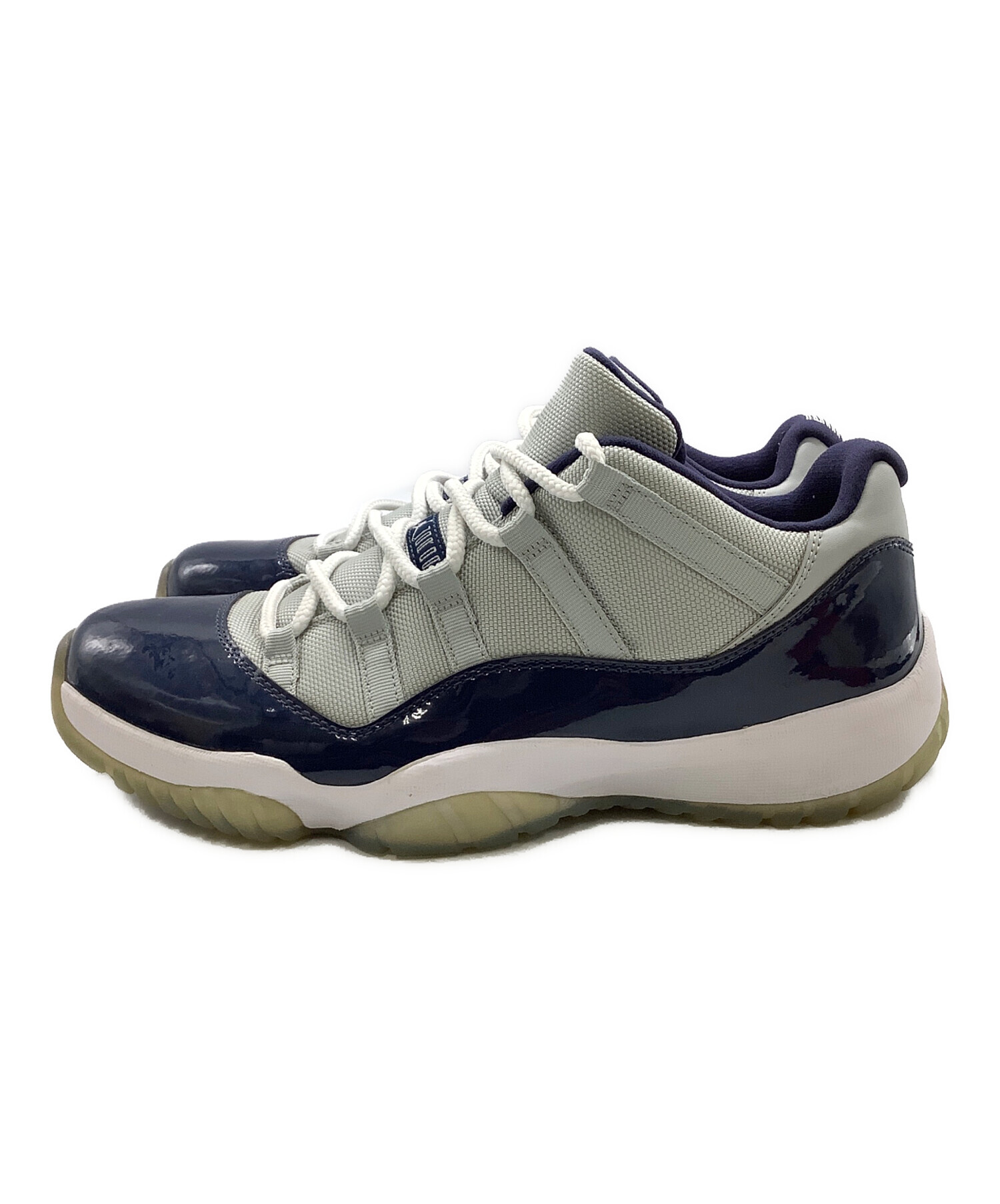 中古・古着通販】NIKE (ナイキ) AIR JORDAN11 グレー×ネイビー サイズ 