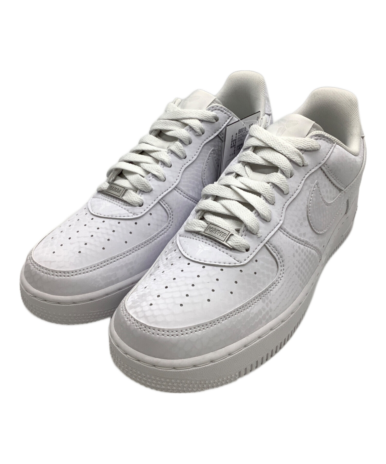 中古・古着通販】NIKE (ナイキ) Kobe Bryant AIR FORCE1 LOW ホワイト