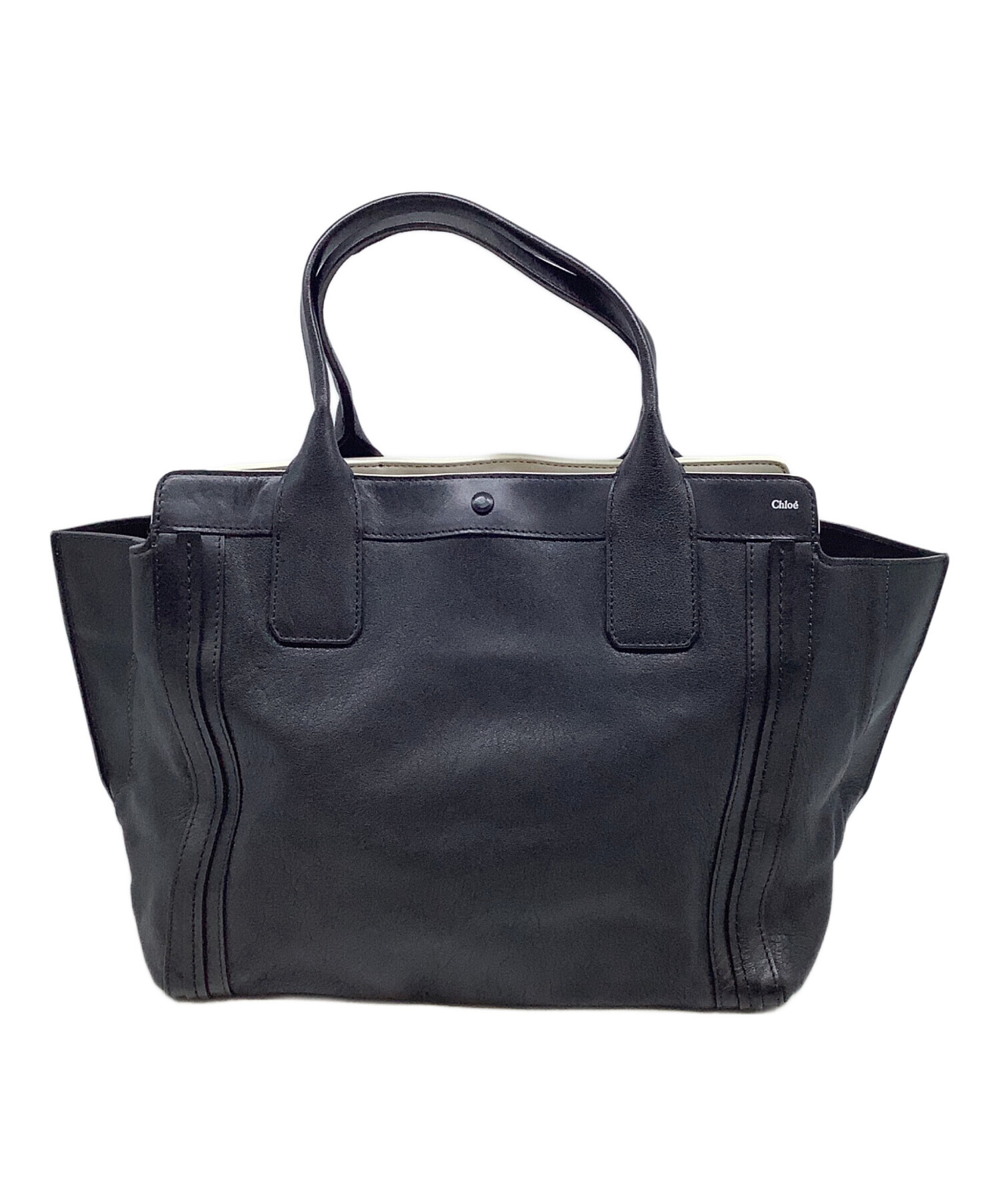 中古・古着通販】Chloe (クロエ) トートバッグChloe アリソン ブラック 