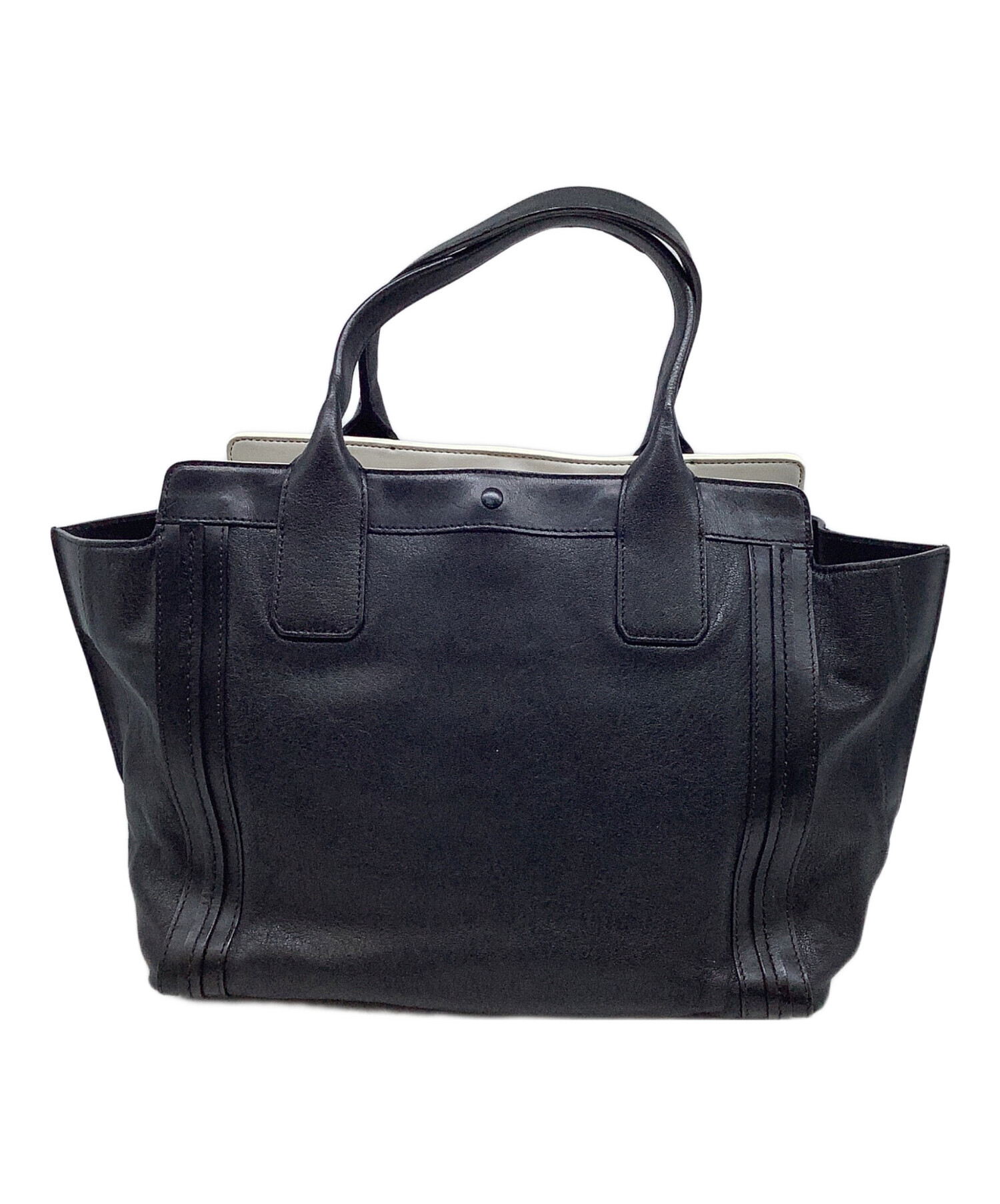 中古・古着通販】Chloe (クロエ) トートバッグChloe アリソン ブラック 