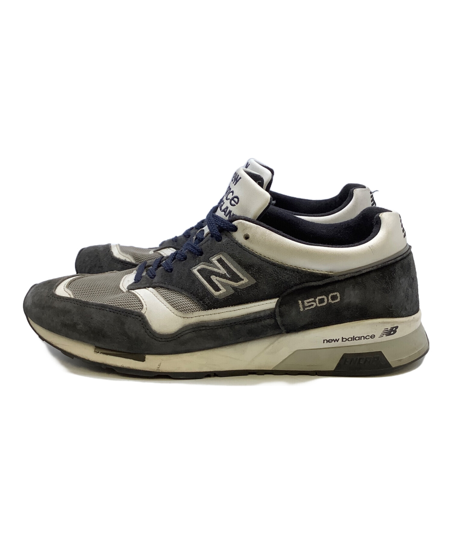 着用10回以下 New Balance 990 ネイビー/グレー 着用10回以下 New