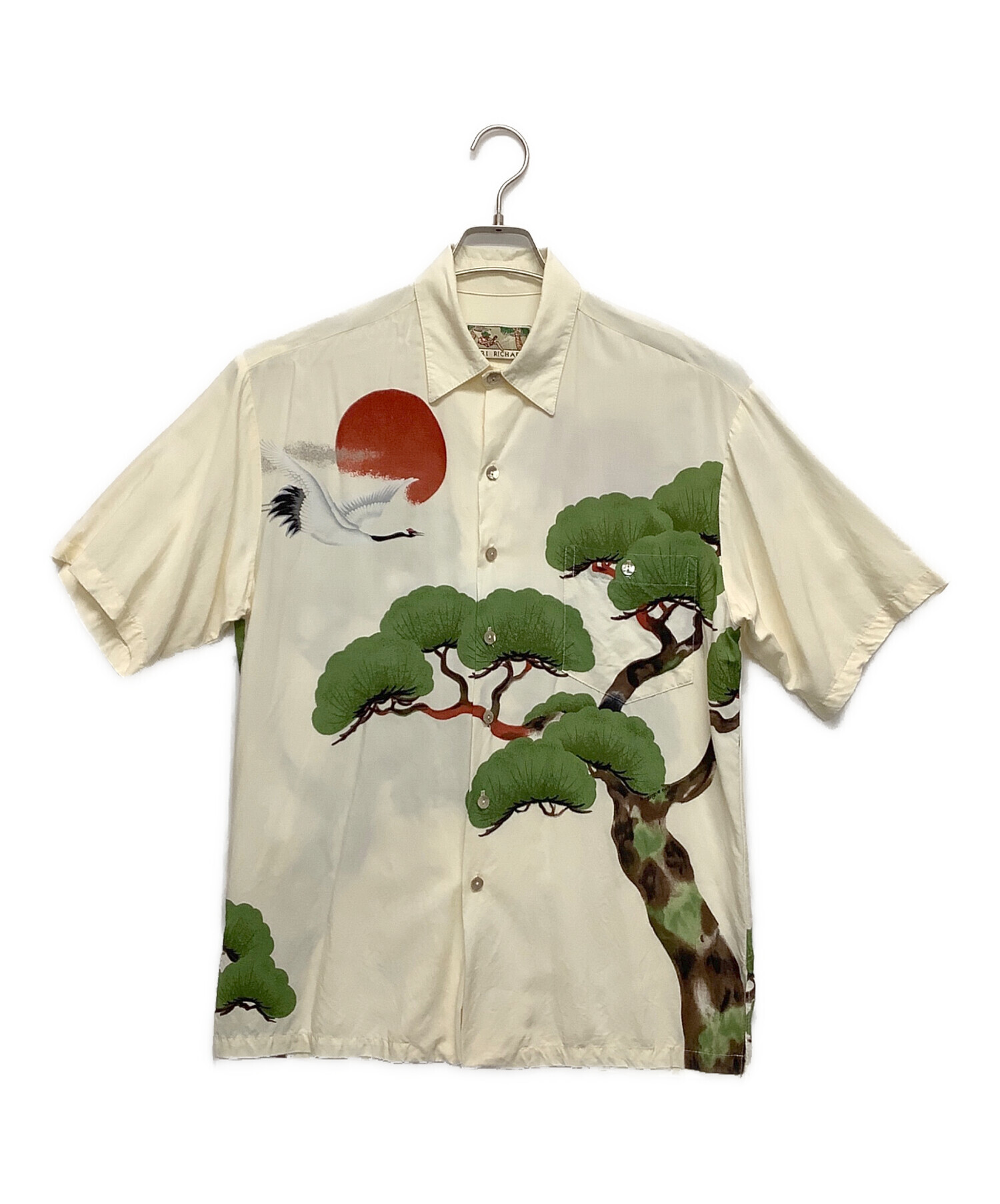 中古・古着通販】TORI RICHARD (トリリチャード) 半袖シャツ ベージュ