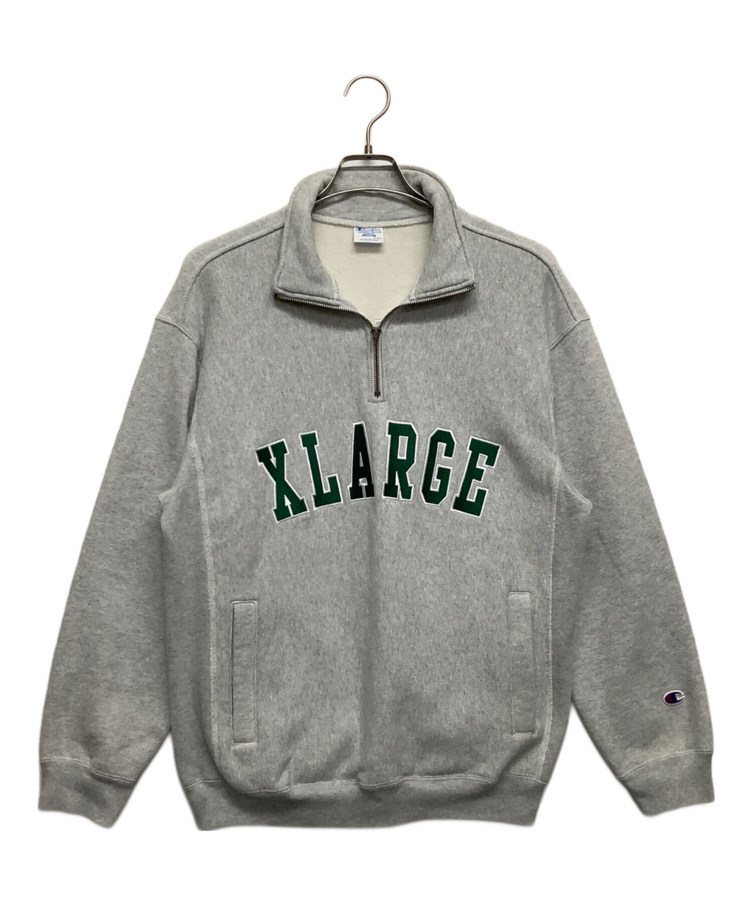 中古・古着通販】Champion (チャンピオン) ハーフジップスウェット 