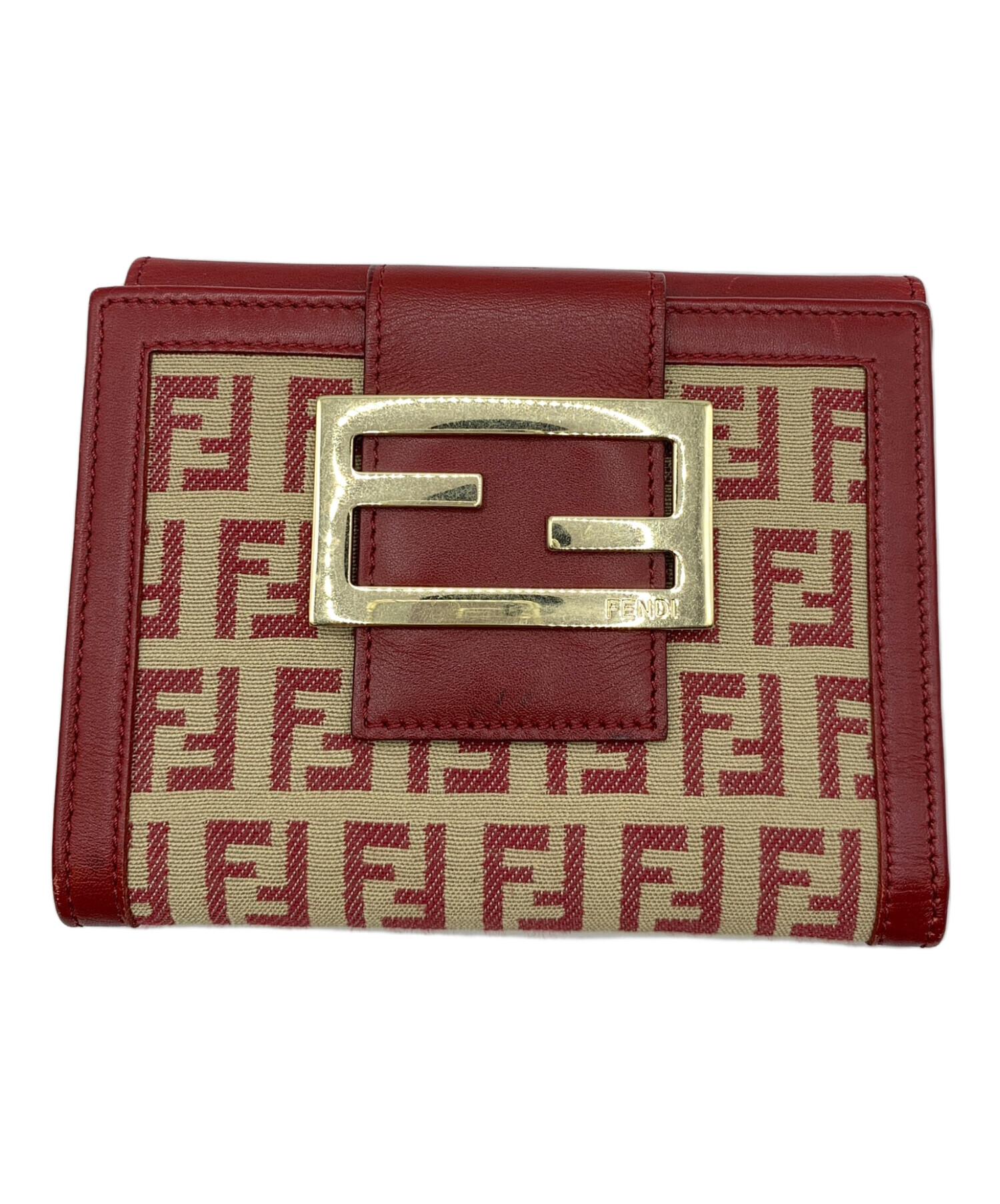 中古・古着通販】FENDI (フェンディ) 2つ折り財布 FENDI ズッキーノ  