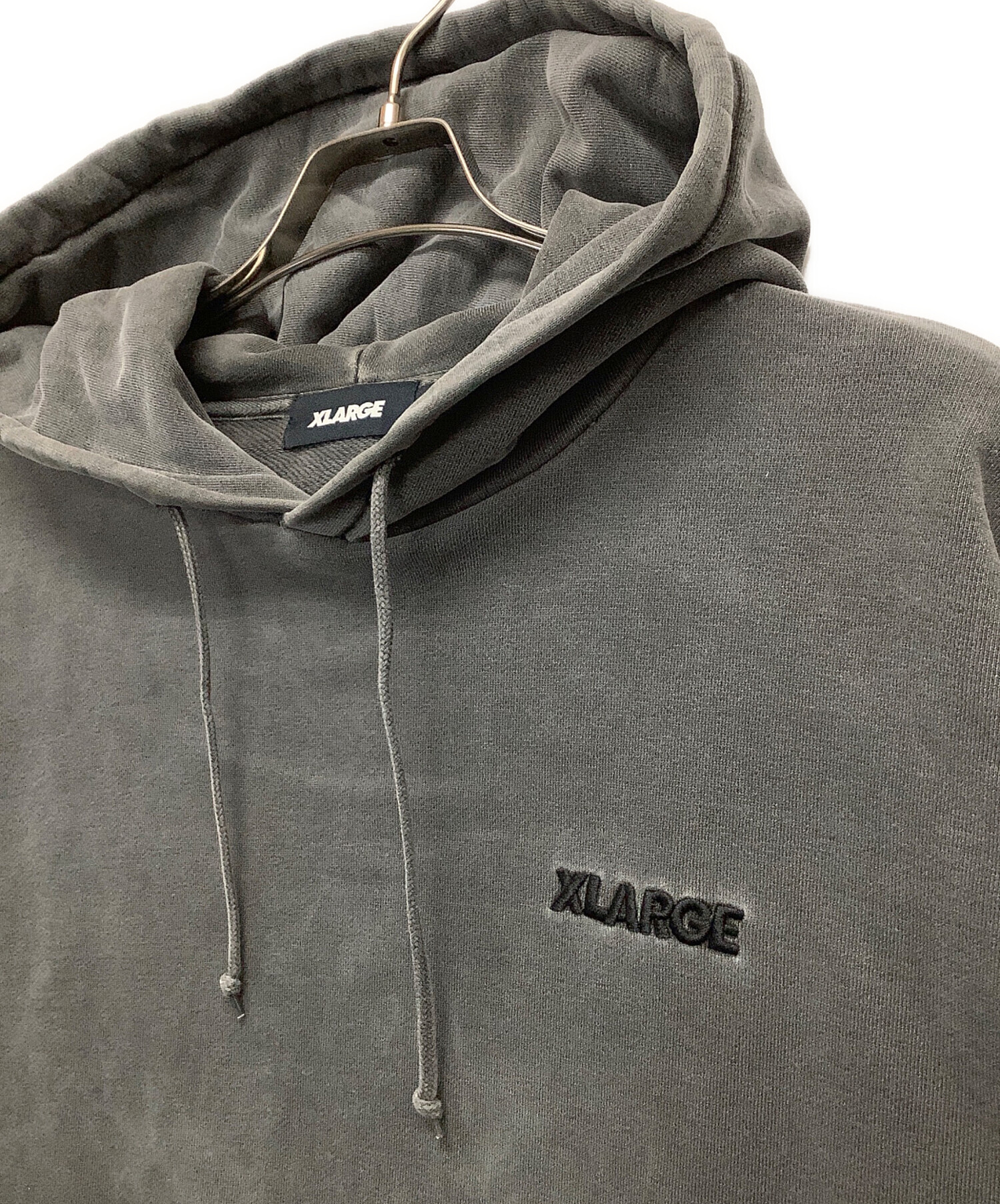 X-LARGEエクストララージ新品未使用パーカーバックプリントグレーサイズXL 中古・古着通販】X-LARGE (エクストララージ) プルオーバーパーカー