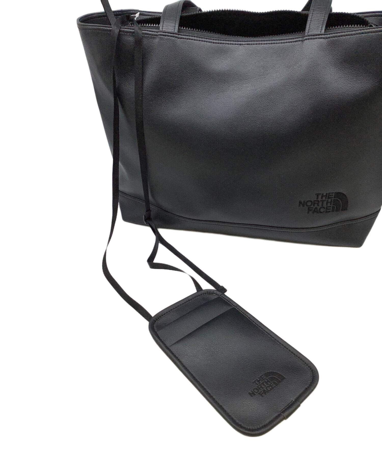中古・古着通販】THE NORTH FACE (ザ ノース フェイス) レザートート