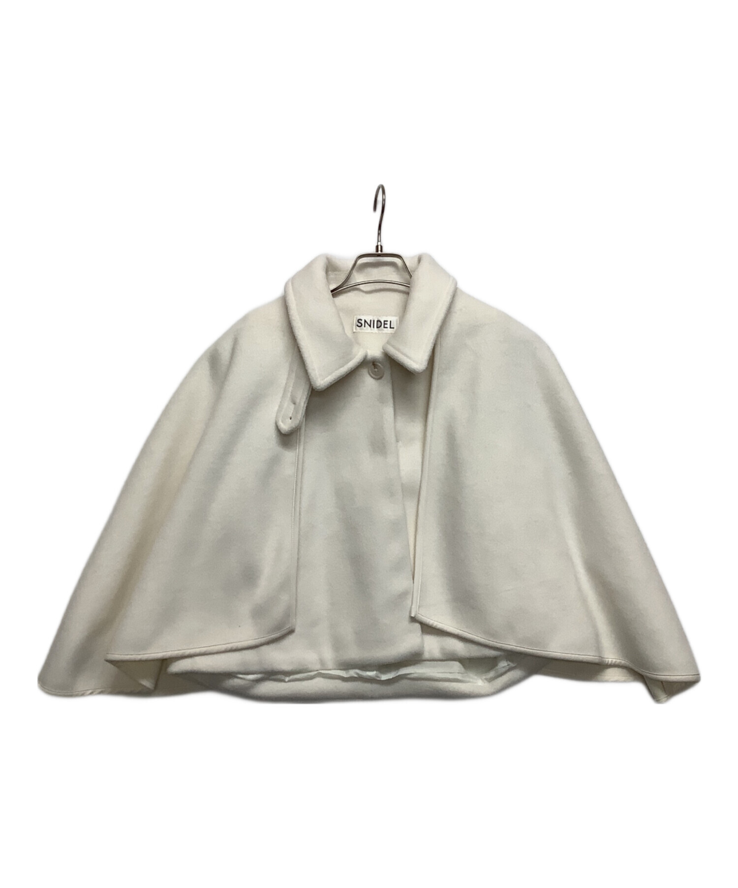 中古・古着通販】Snidel (スナイデル) ポンチョ ホワイト｜ブランド