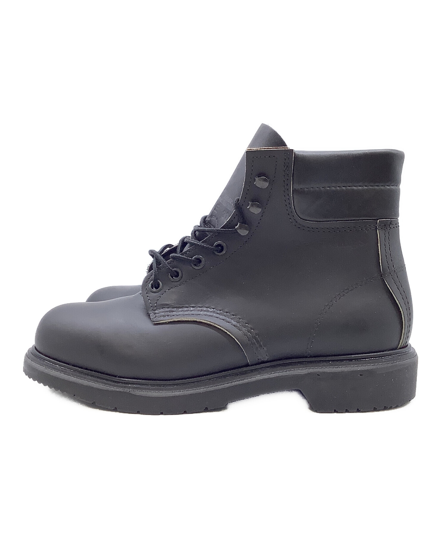 中古・古着通販】RED WING (レッドウィング) ショートブーツ ブラック 