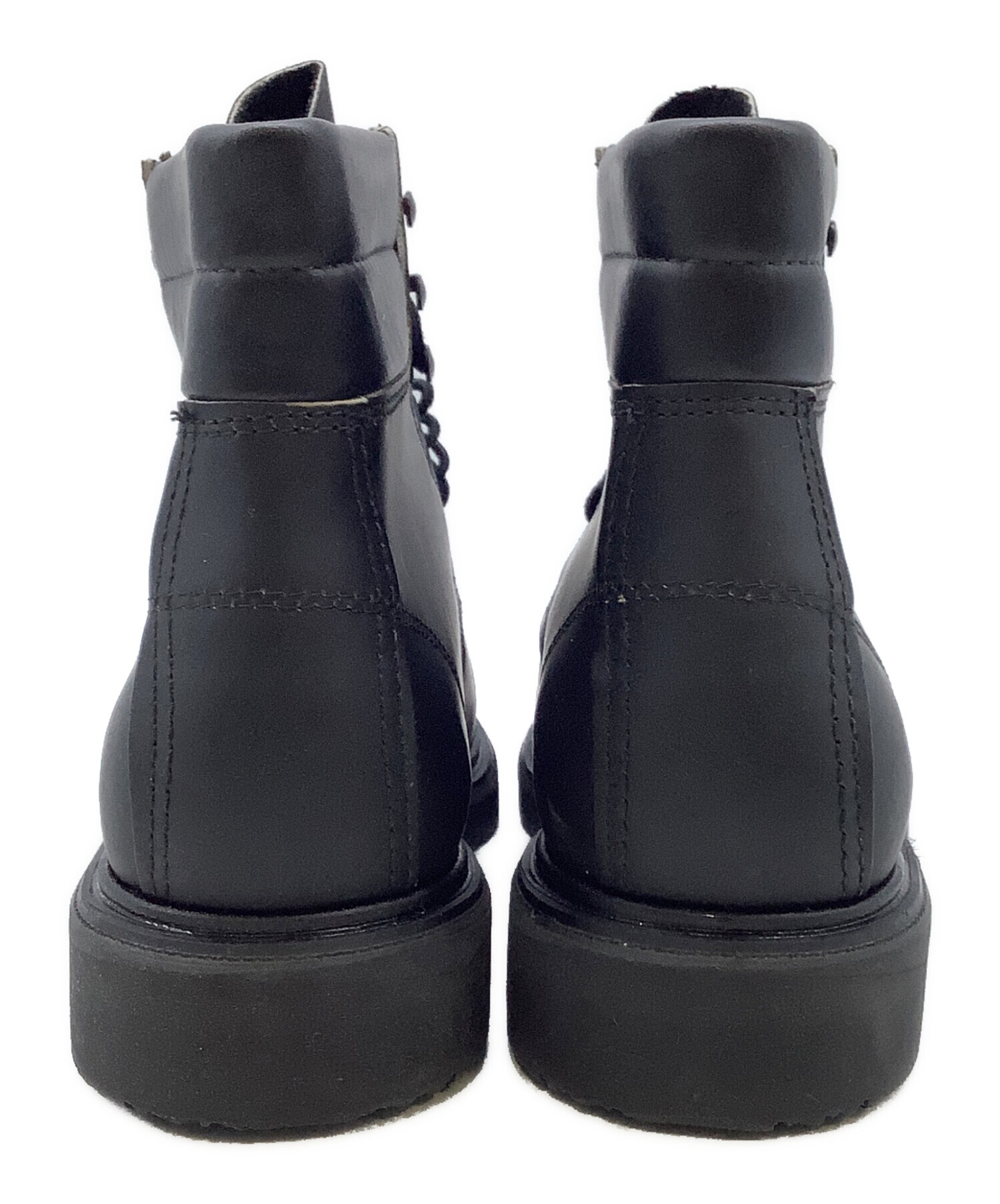 RED WING SHOES ブラックモカシンブーツ 中古・古着通販】RED WING (レッドウィング) ショートブーツ ブラック