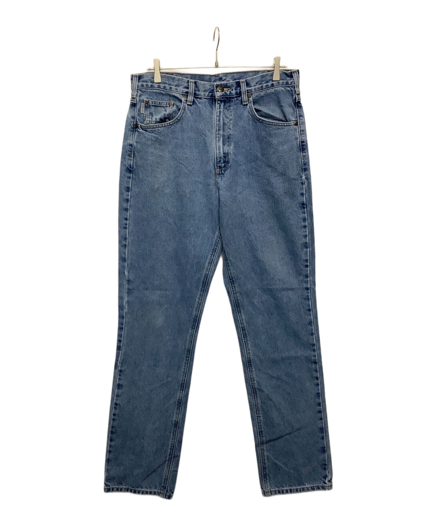 カーハート　インディゴ　デニム 中古・古着通販】CarHartt (カーハート) デニムパンツ インディゴ