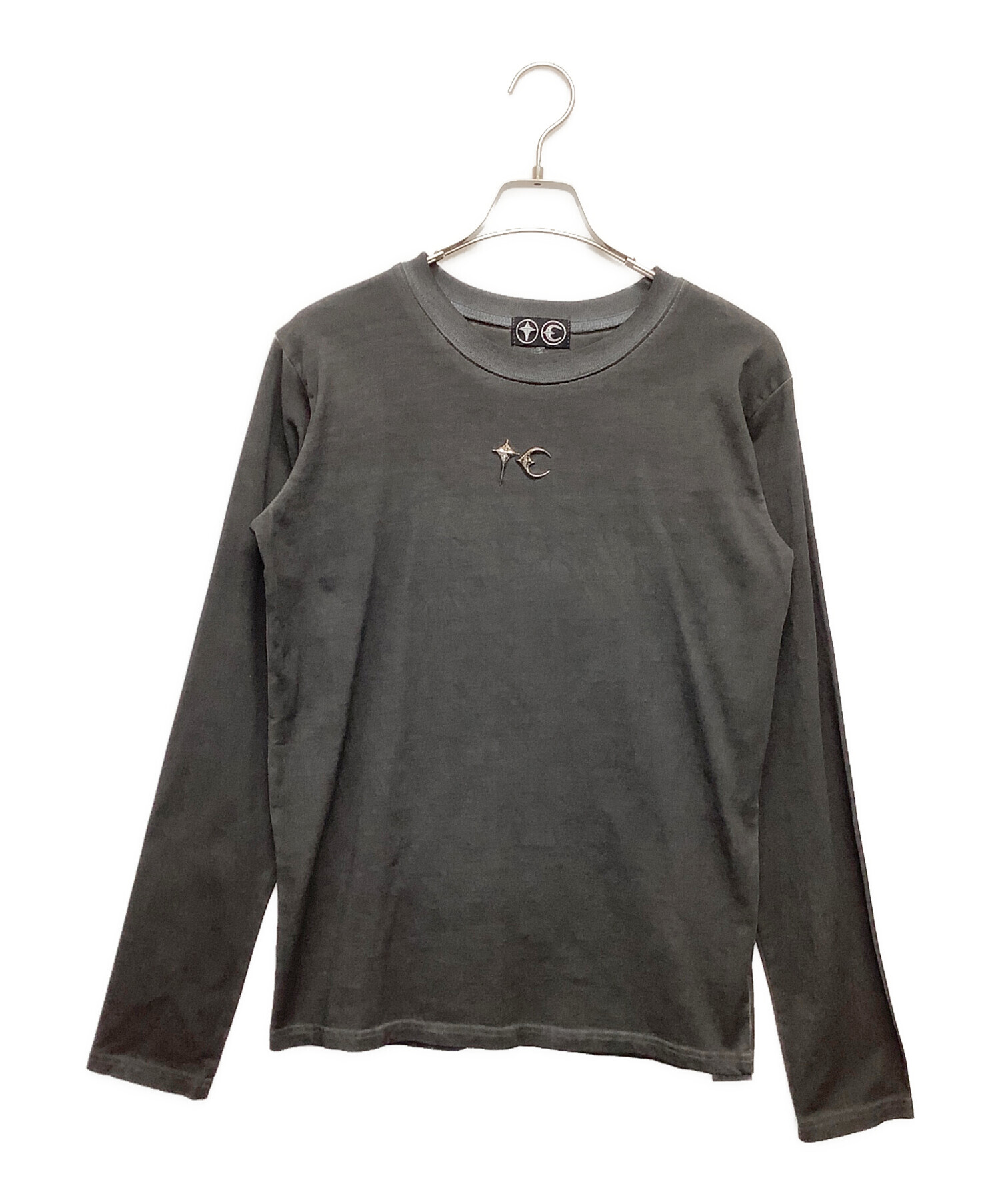 中古・古着通販】THUG CLUB (サグ クラブ) 長袖カットソー グレー