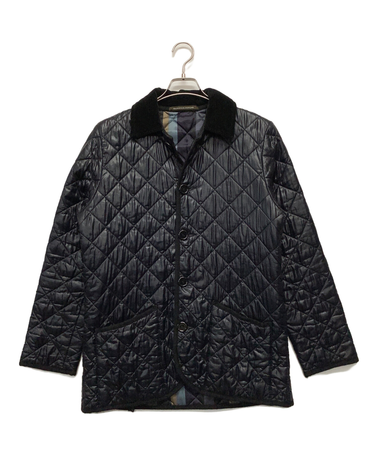 ポールスミス ダブル レザーコート キルティングジャケット 牛革 L ブラック 楽天市場】Paul Smith ポールスミス ジャケット サイズ:L LAVENHAM