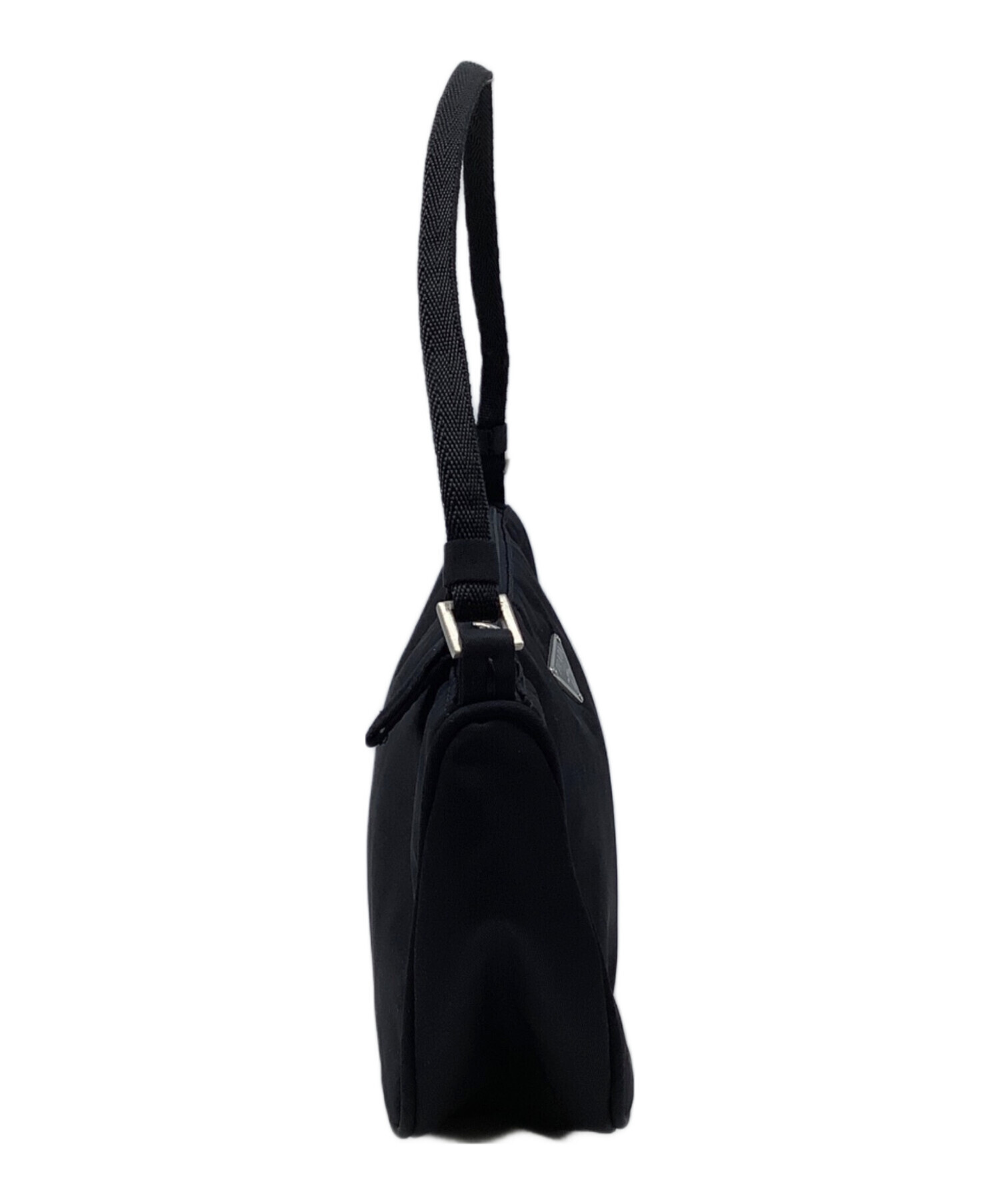 中古・古着通販】PRADA (プラダ) ハンドポーチ ブラック｜ブランド 