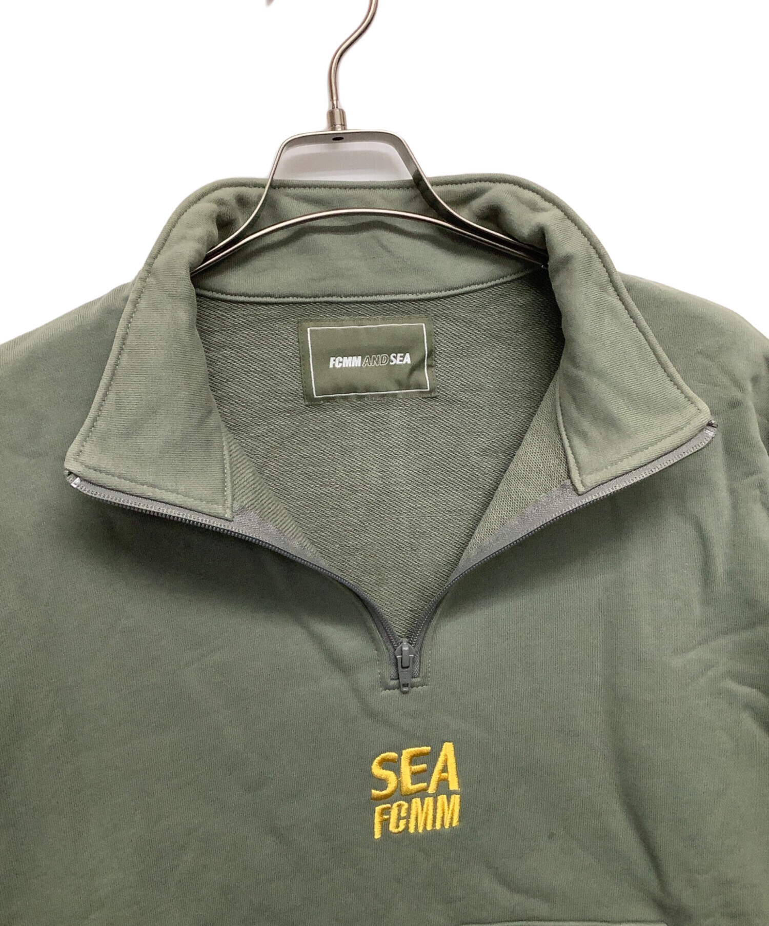 中古・古着通販】WIND AND SEA (ウィンダンシー) ハーフジップ