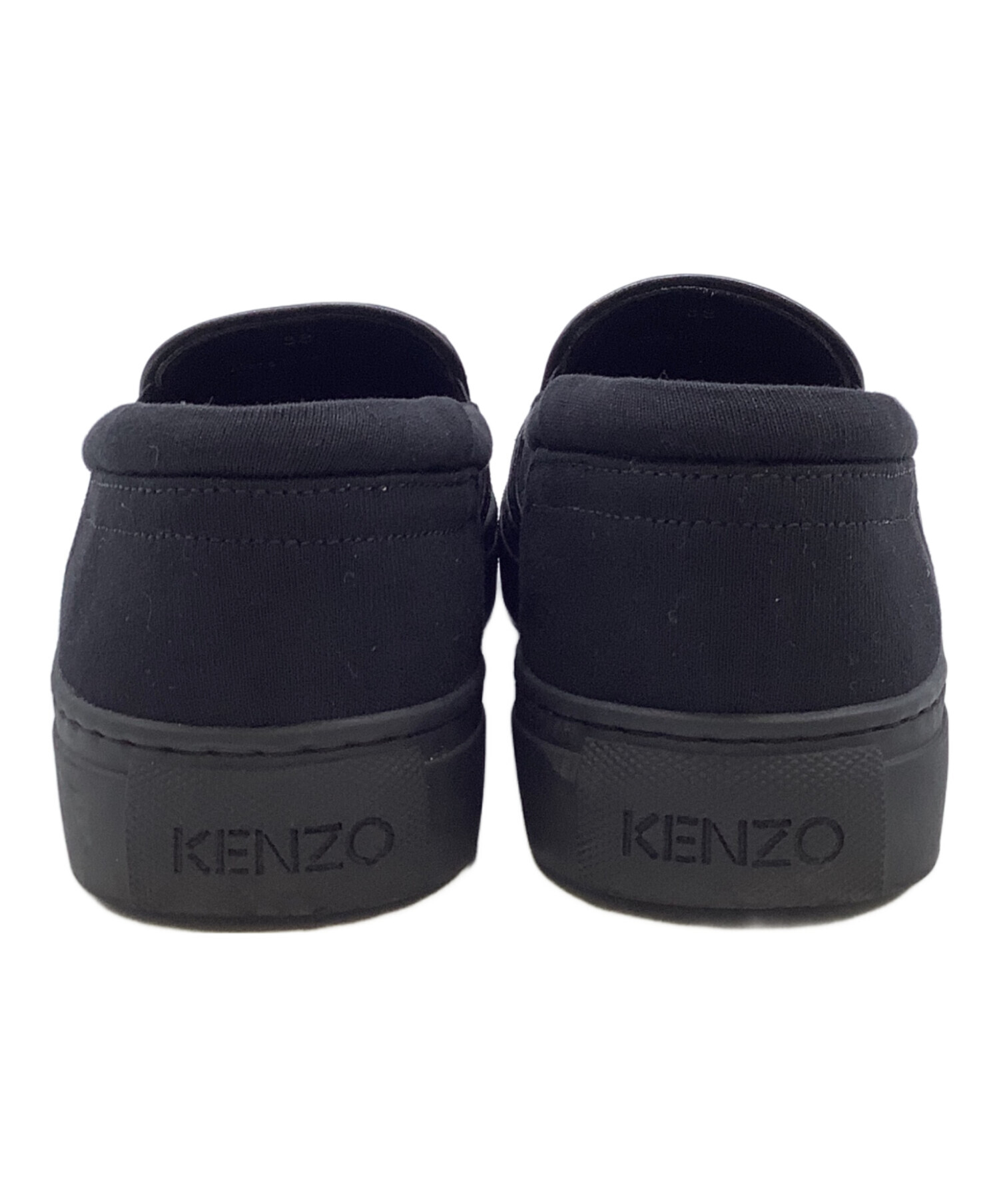 中古・古着通販】KENZO (ケンゾー) スリッポン ブラック マルチカラー 
