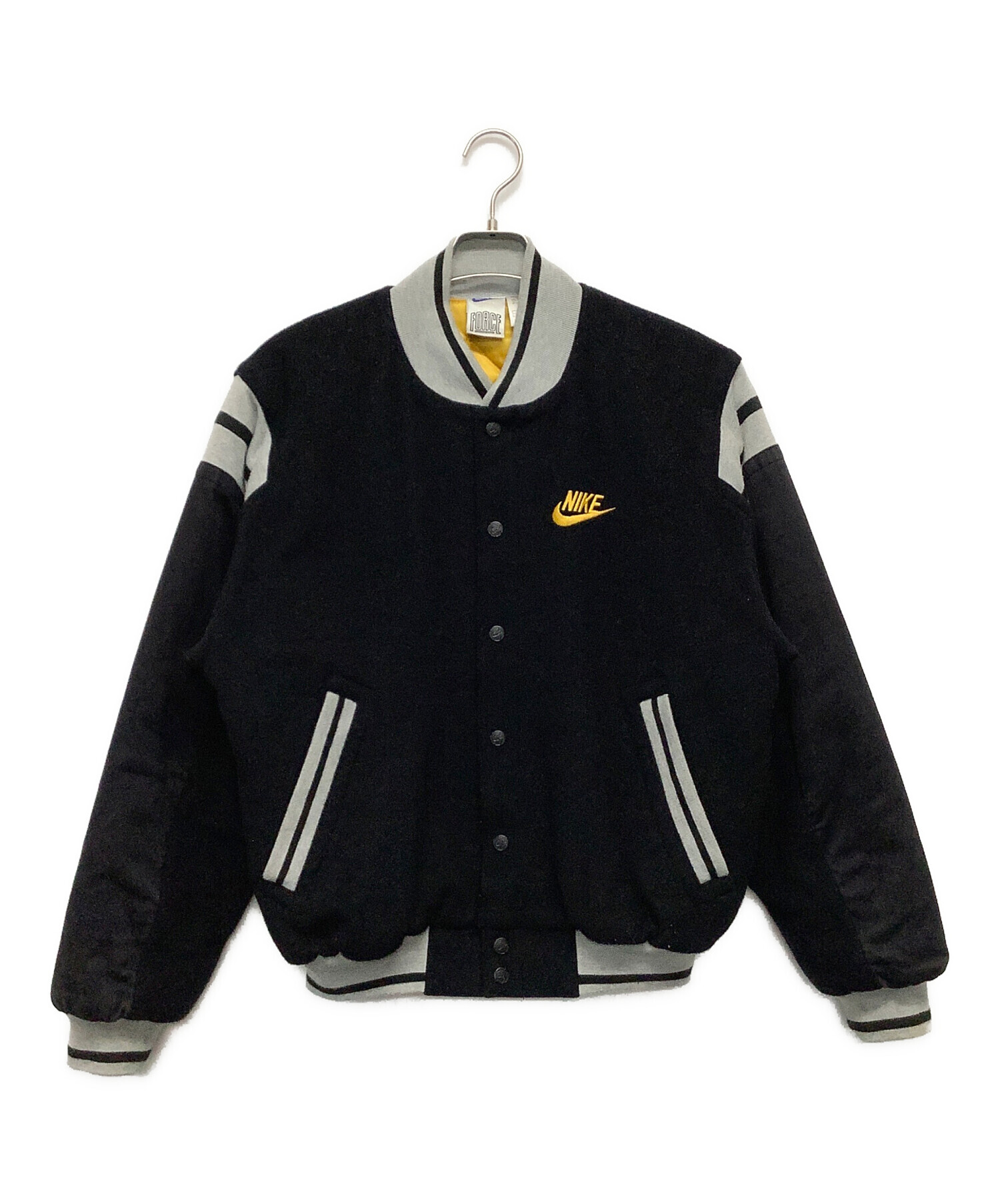 中古・古着通販】NIKE (ナイキ) スタジャン ブラック×グレー サイズ:S