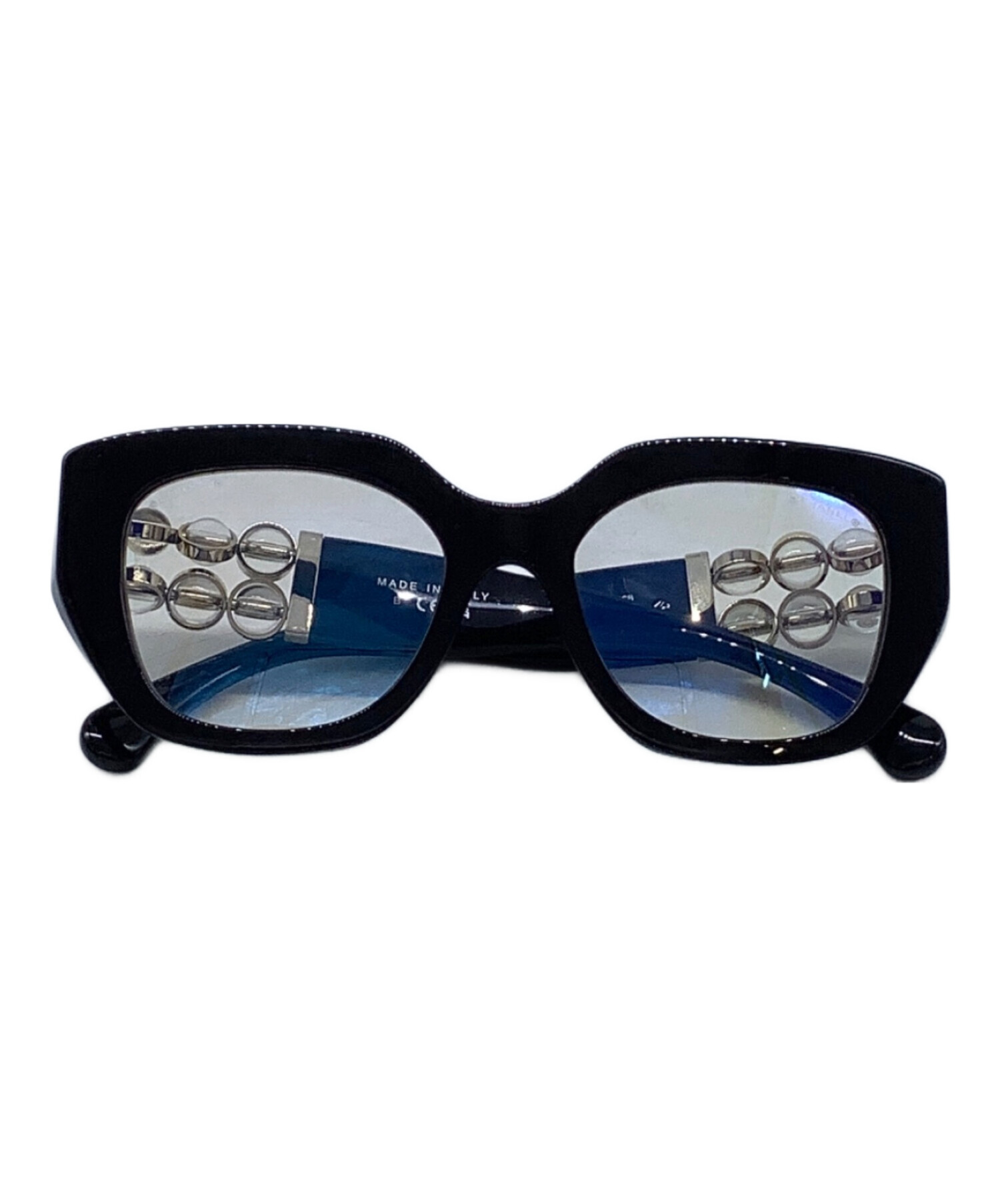 【石原タイコ】CHANEL シャネル ブラックサングラス 中古・古着通販】CHANEL (シャネル) サングラス ブラック