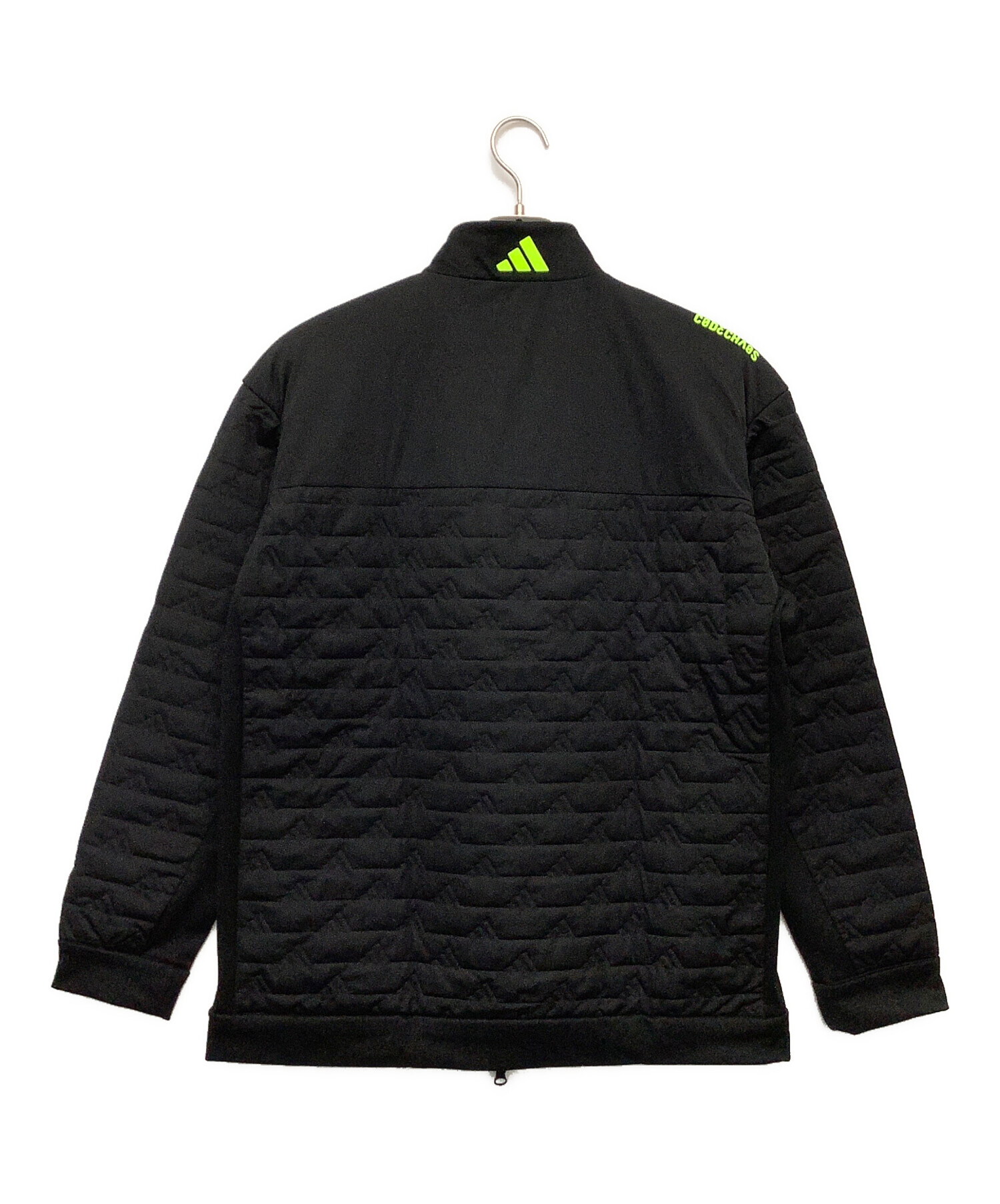 中古・古着通販】adidas (アディダス) 中綿ジャケット ブラック サイズ 