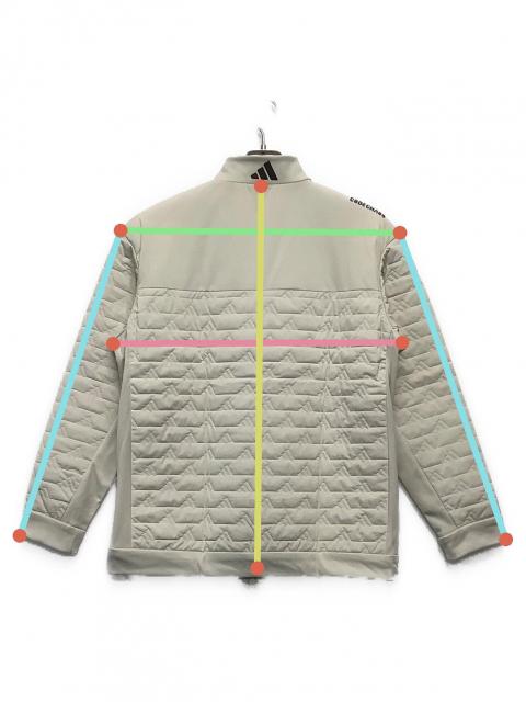 中古・古着通販】adidas (アディダス) 中綿ジャケット ベージュ