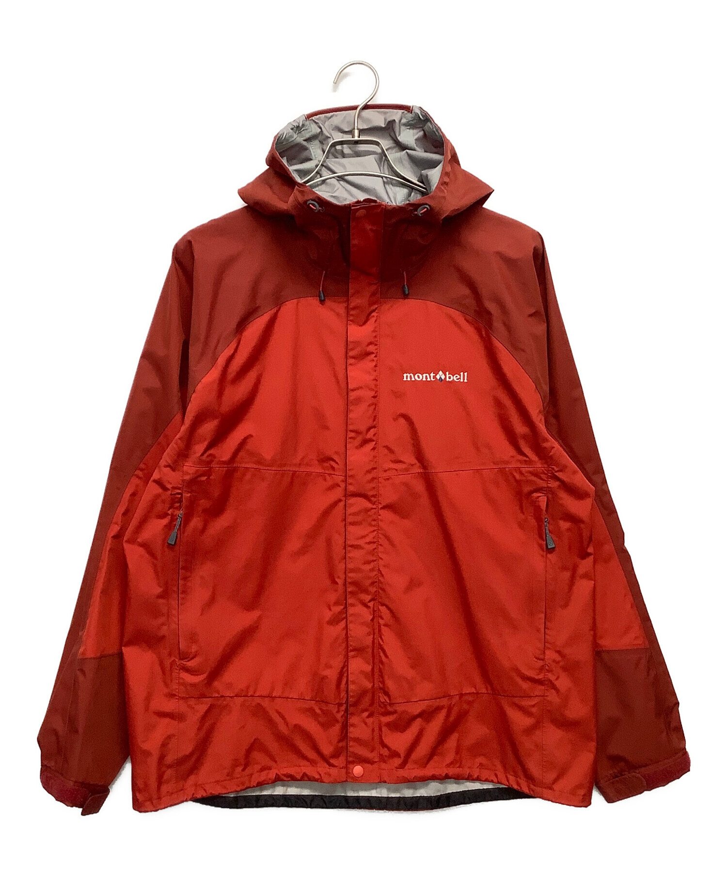中古・古着通販】mont-bell (モンベル) ナイロンジャケット レッド 