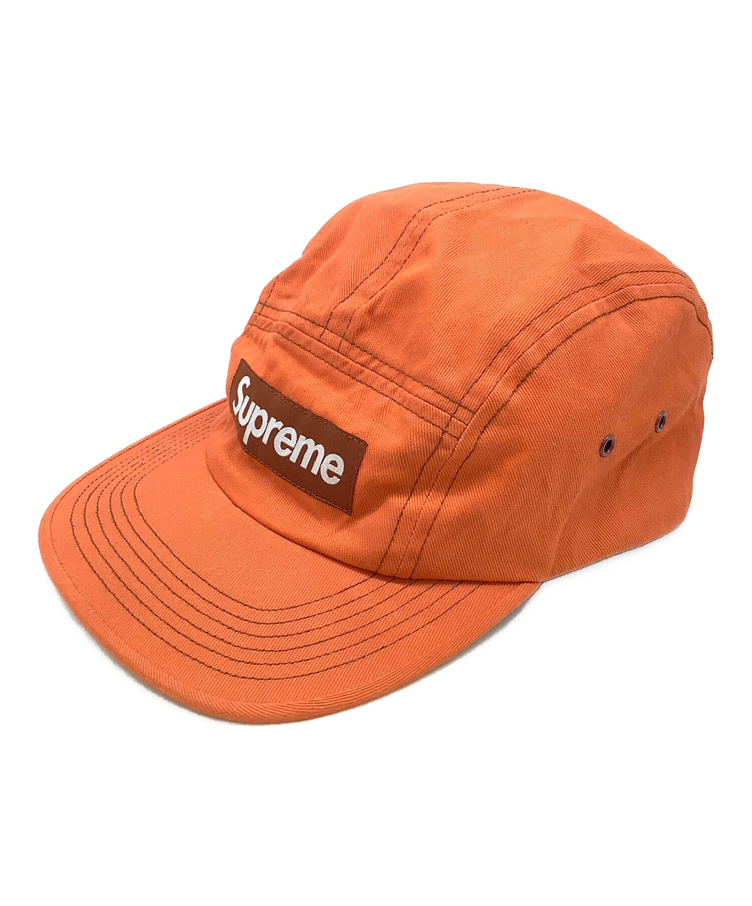 Supreme オレンジキャップ 中古・古着通販】SUPREME (シュプリーム) キャップ オレンジ｜ブランド
