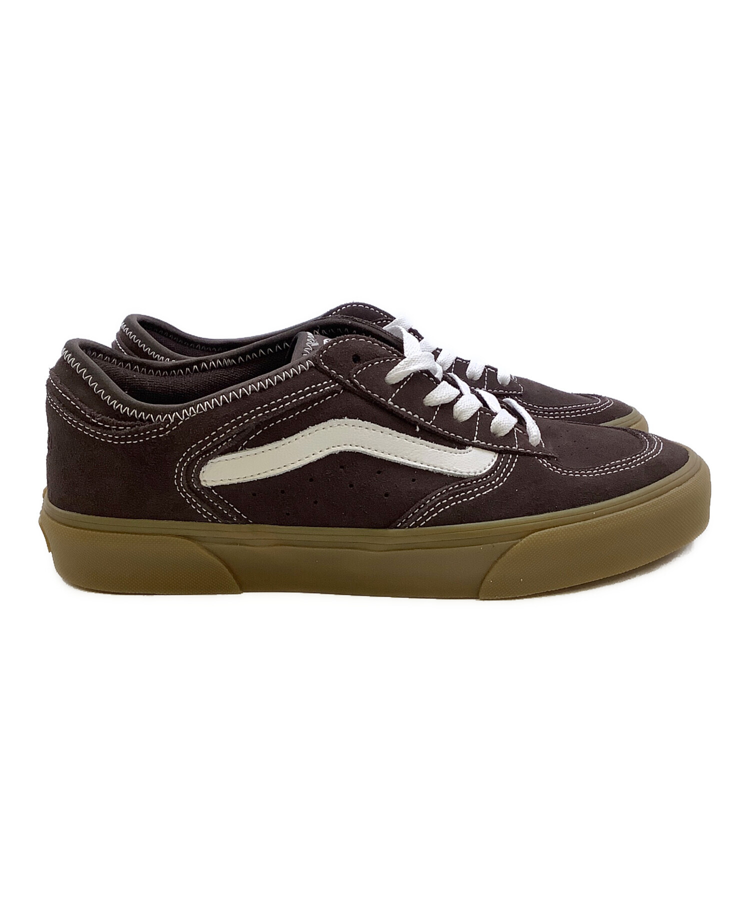 中古・古着通販】VANS (バンズ) ローカットスニーカー ブラウン サイズ 