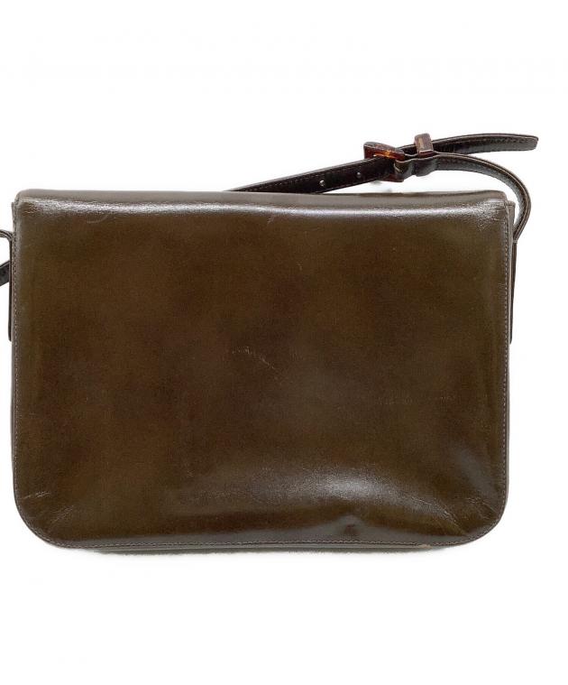 中古・古着通販】PRADA (プラダ) ショルダーバッグ ブラウン｜ブランド