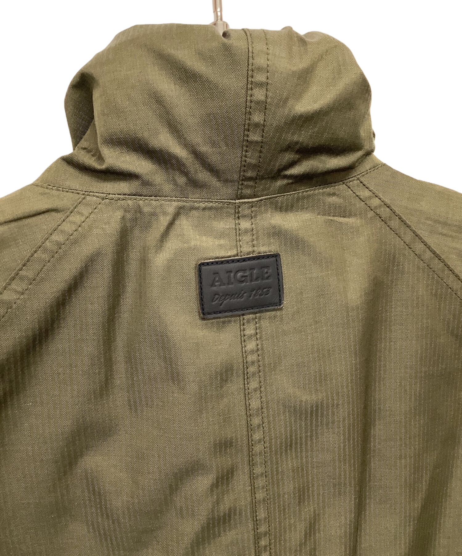 中古・古着通販】AIGLE (エーグル) モッズコート オリーブ サイズ:M