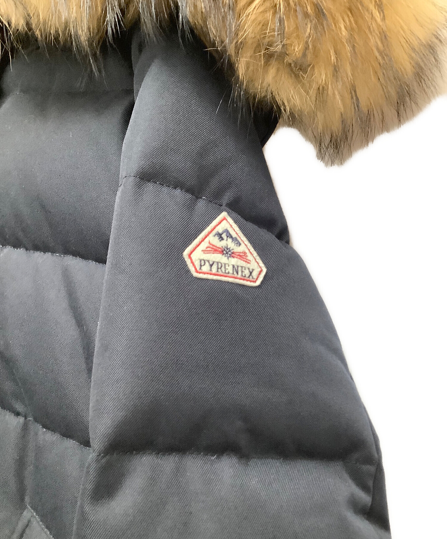 中古・古着通販】Pyrenex (ピレネックス) ダウンコート ネイビー 