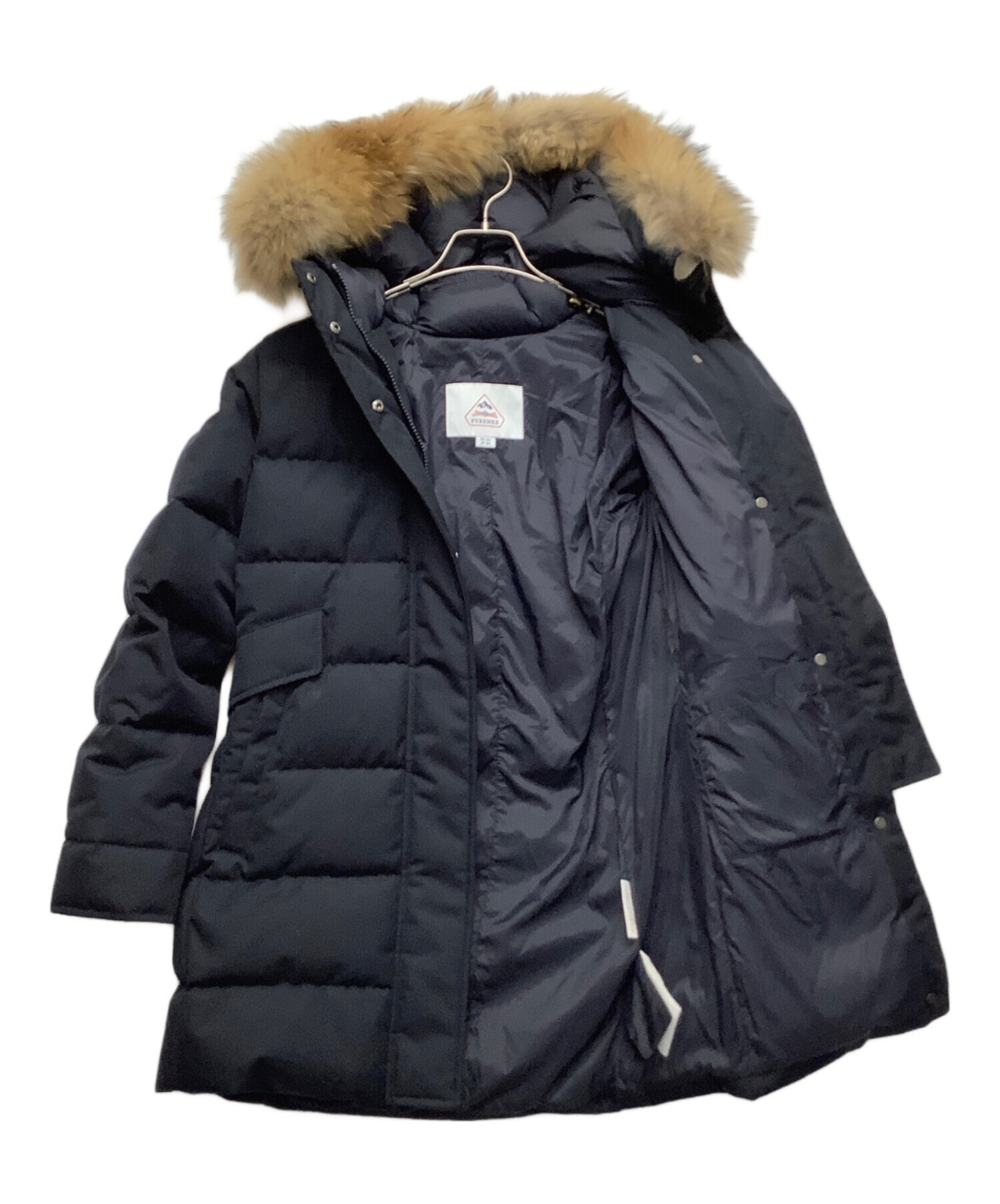 中古・古着通販】Pyrenex (ピレネックス) ダウンコート ネイビー 