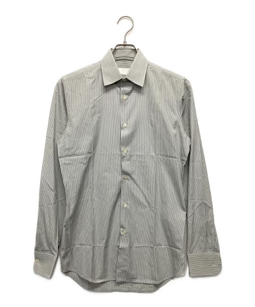 PRADA グレー 長袖シャツ 42 Archive Prada ロゴ スウェットシャツ