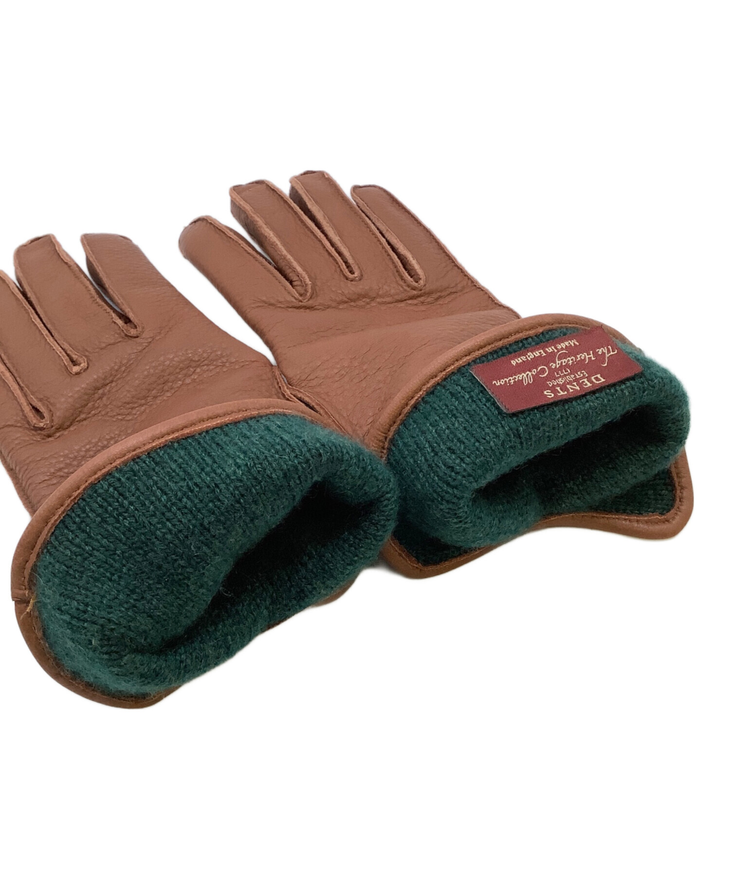 中古・古着通販】Dents (デンツ) レザーグローブ ブラウン｜ブランド