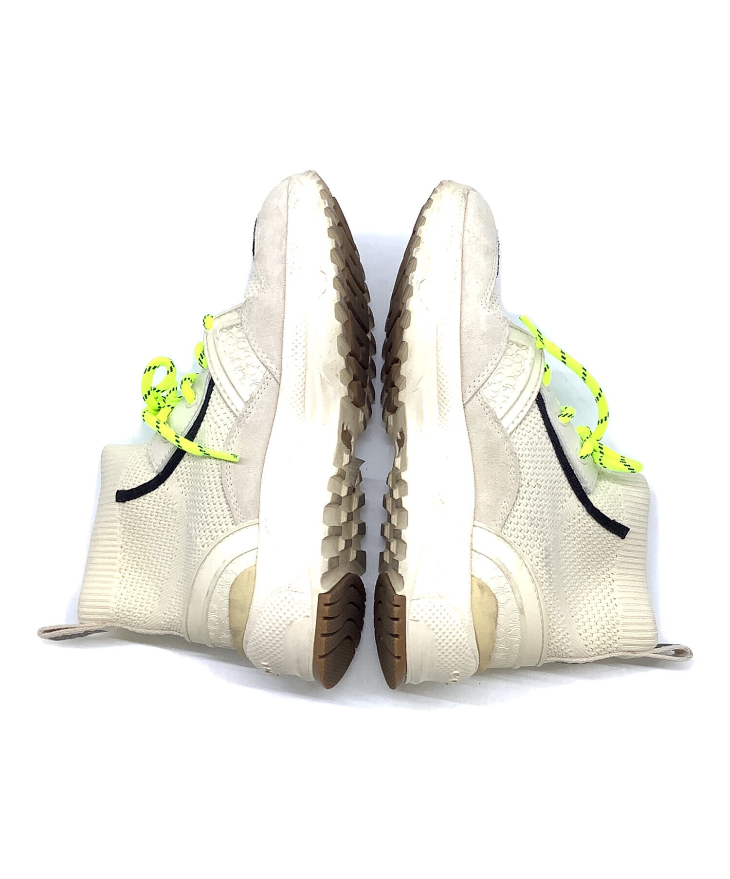 中古・古着通販】COACH (コーチ) ハイカットスニーカー ベージュ