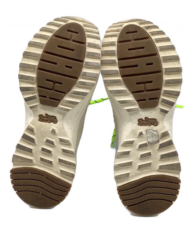 中古・古着通販】COACH (コーチ) ハイカットスニーカー ベージュ