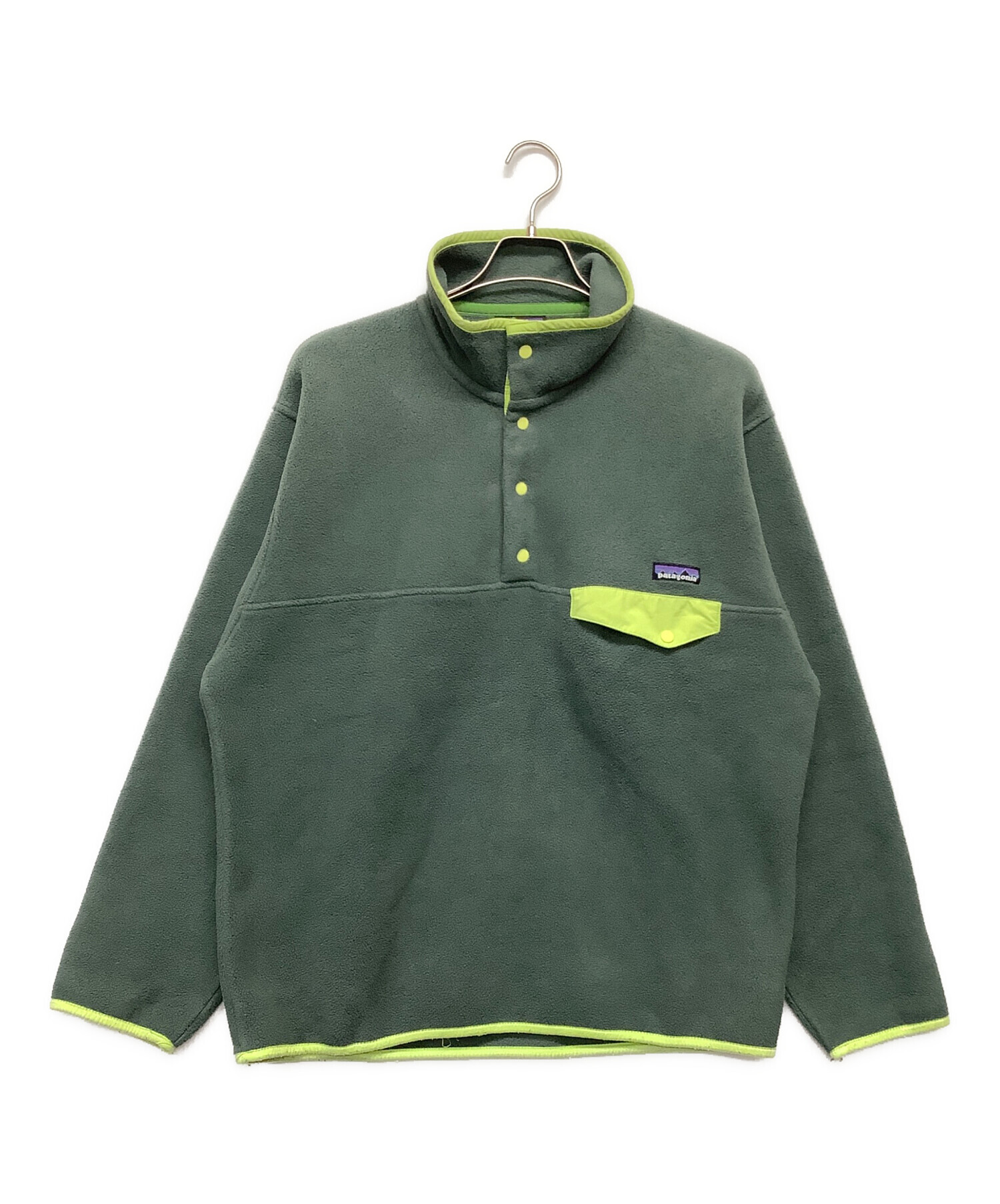 patagonia シンチラフリース ジャケット L グリーン 中古 中古・古着通販】Patagonia (パタゴニア) 90'Sシンチラフリース