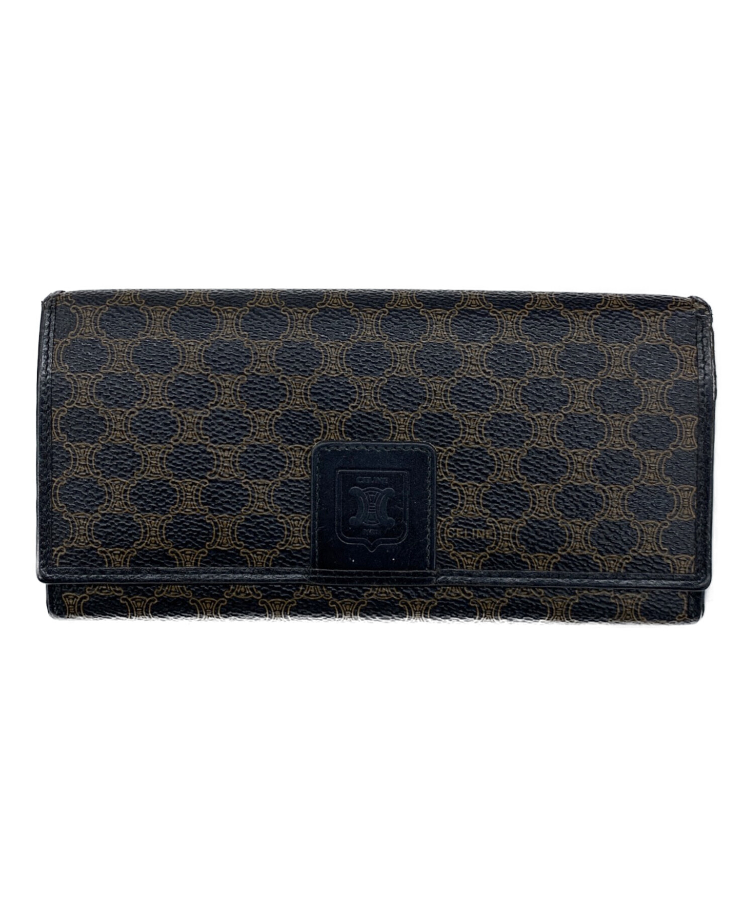 中古・古着通販】CELINE (セリーヌ) 長財布 ブラック｜ブランド・古着