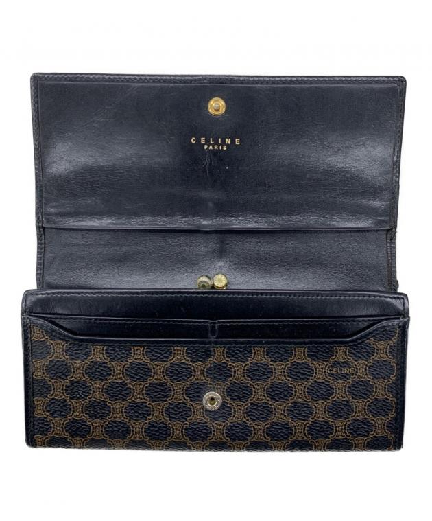 中古・古着通販】CELINE (セリーヌ) 長財布 ブラック｜ブランド・古着